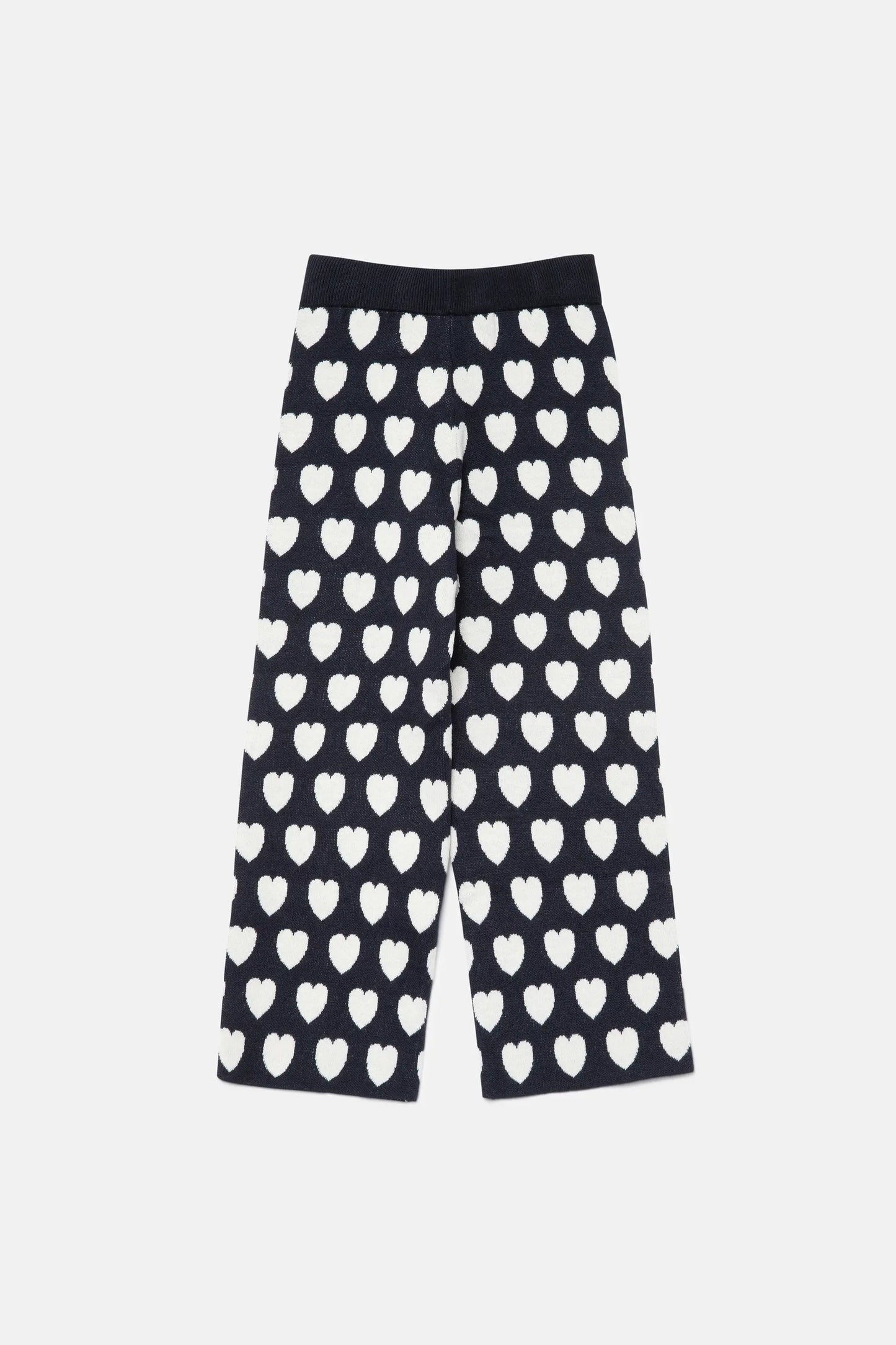 Pantalón de niña estampado corazones