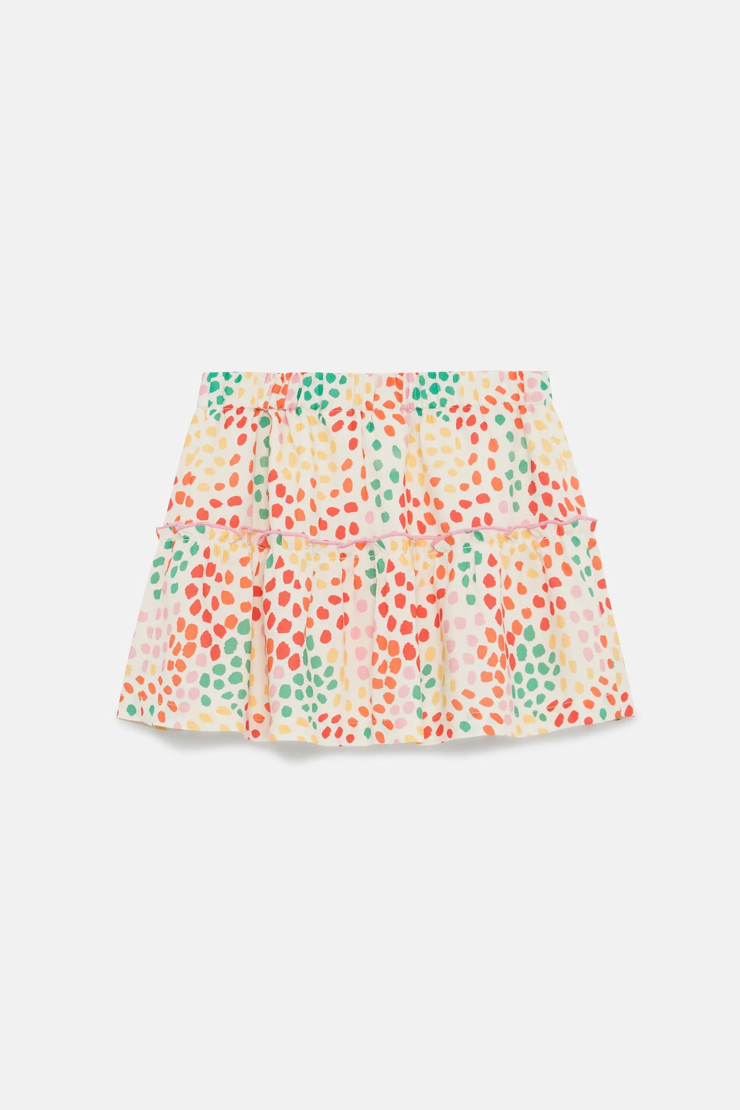 Falda corta de niña lunares Macula