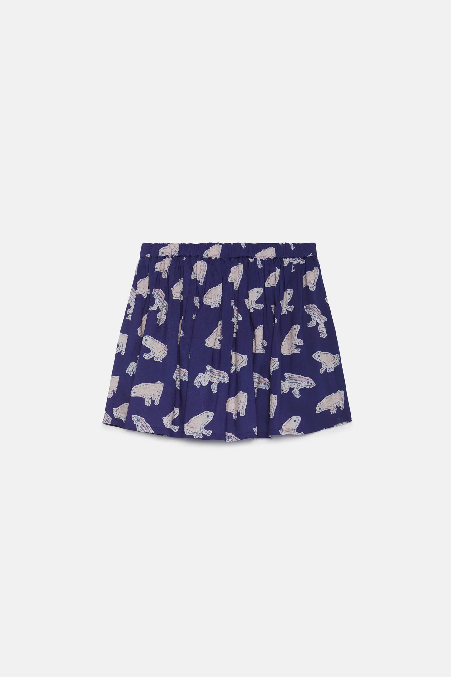 Falda corta de niña viscosa LENZING™ ECOVERO™ de ranas