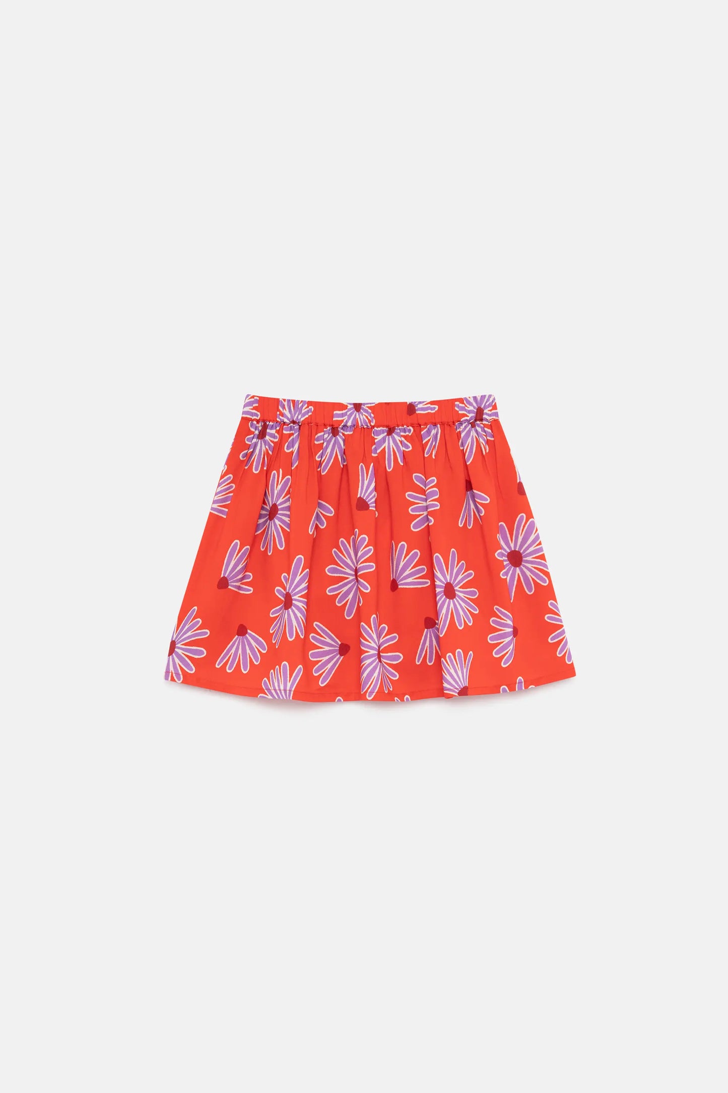 Falda corta de niña viscosa LENZING™ ECOVERO™ floral Bellis