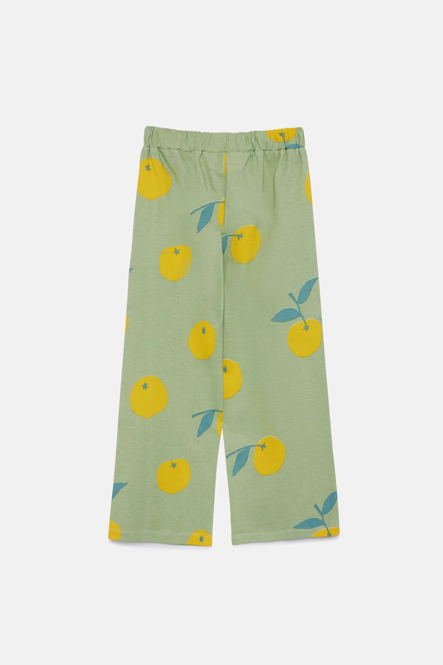 Pantalón unisex estampado de yuzu