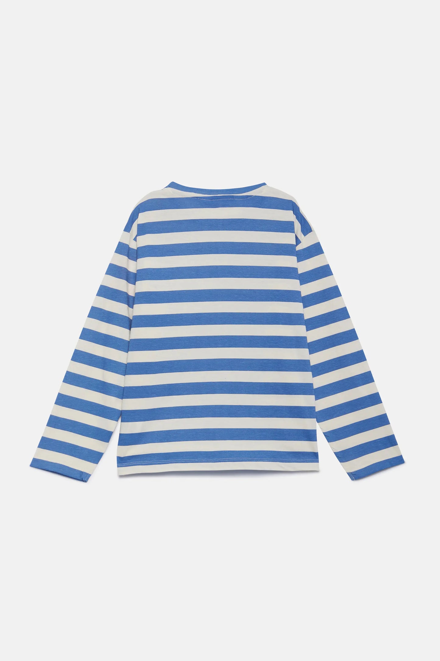 Camiseta unisex de rayas azules