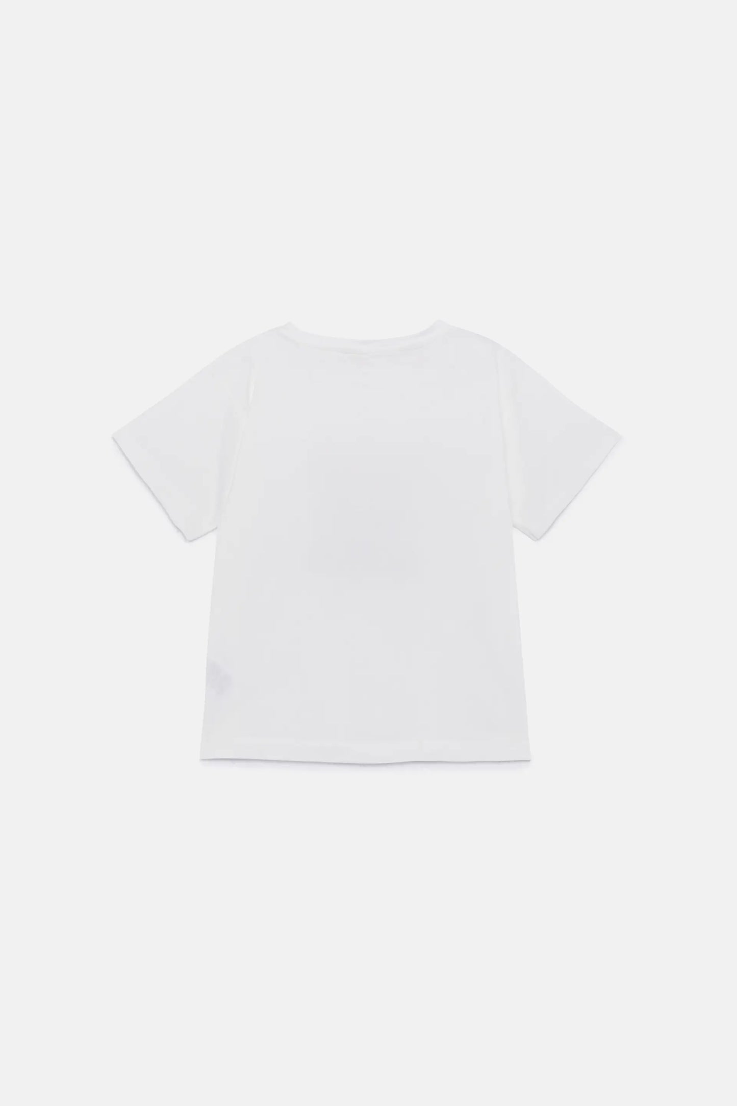 White pig print unisex t-shirt