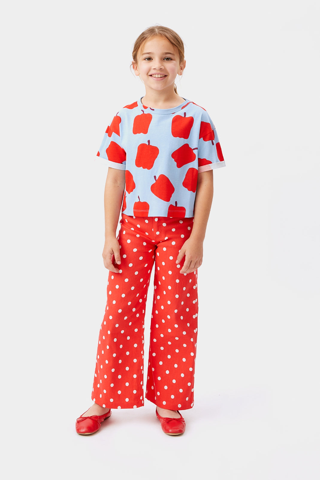 Camiseta unisex estampado pimientos