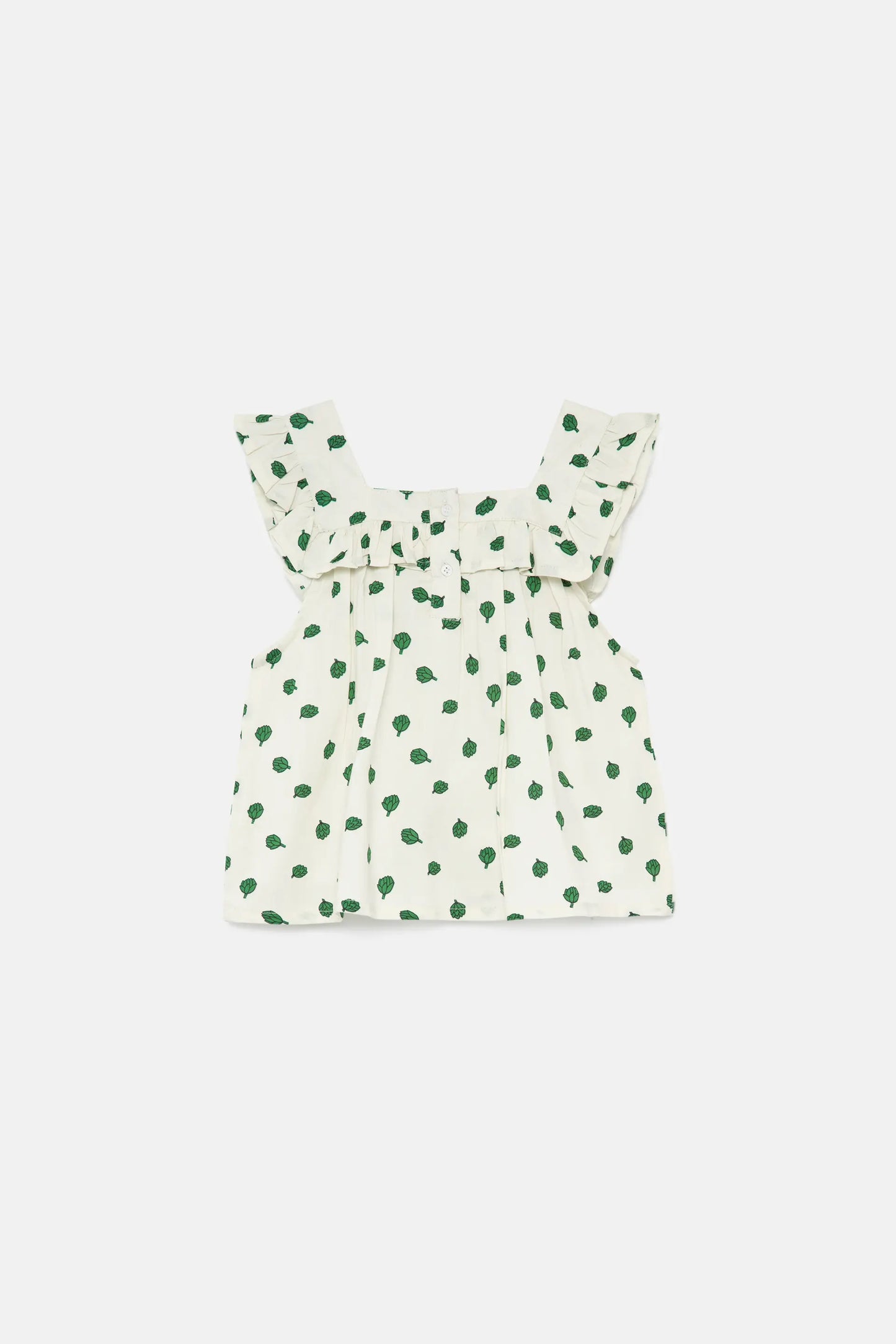 Top de niña estampado alcachofas