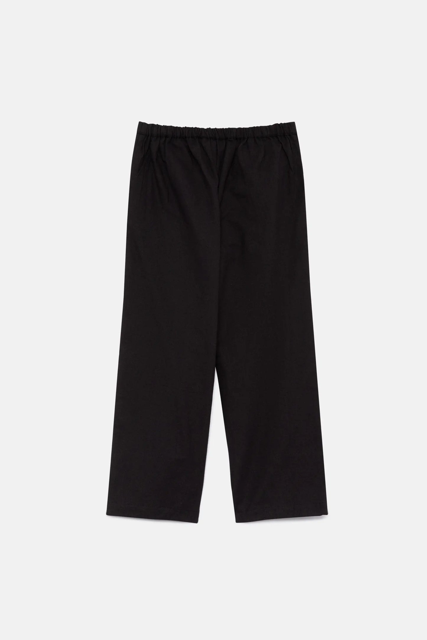 Pantalón de niña recto negro