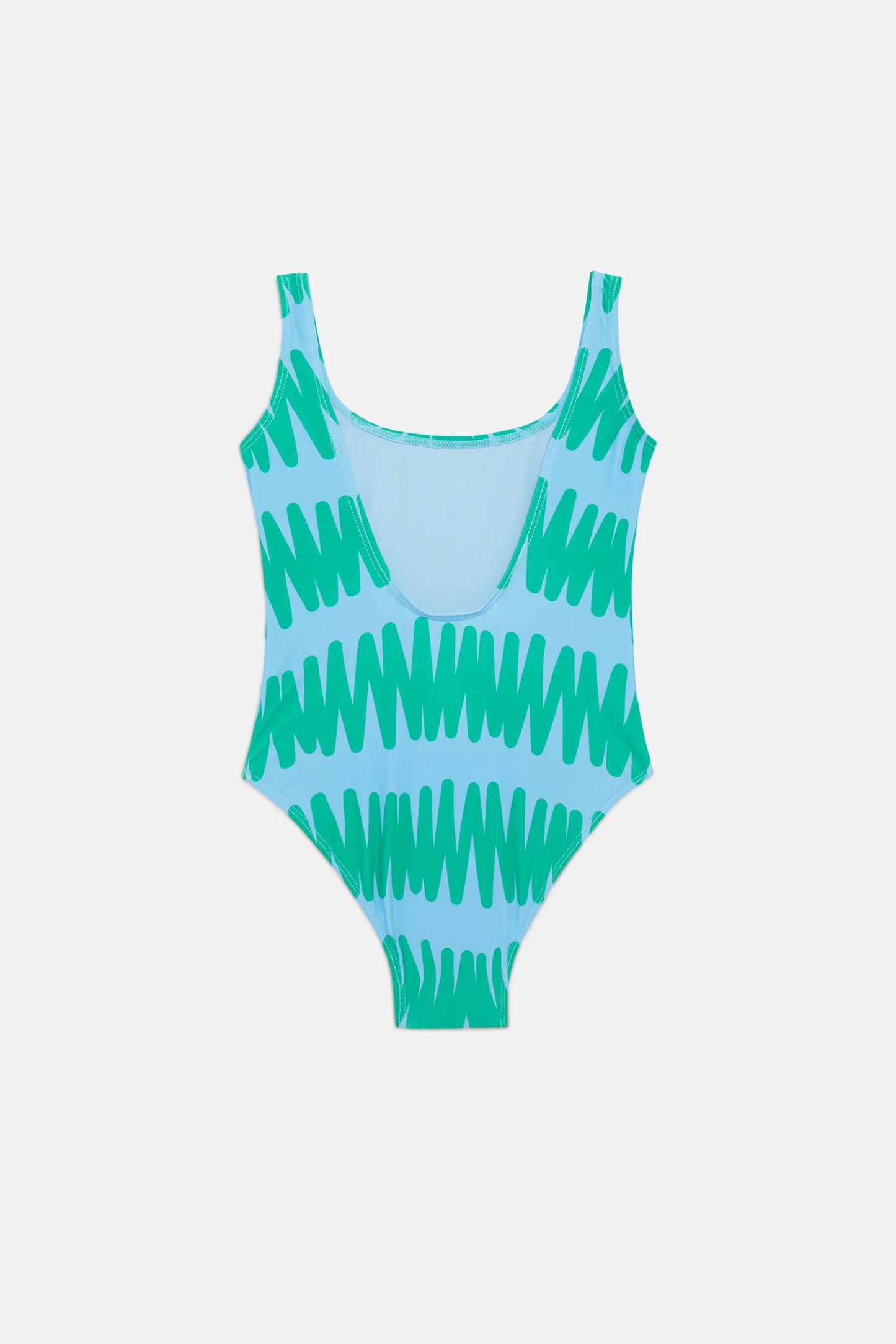 Summer Vibes striped girl's swimsuit