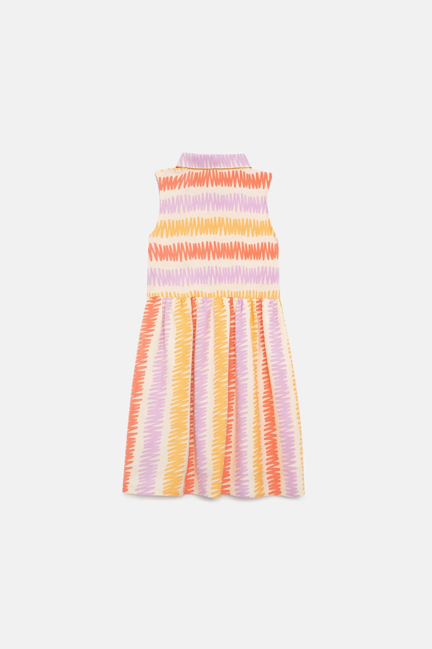 Vestido corto de niña rayas Summer Vibes