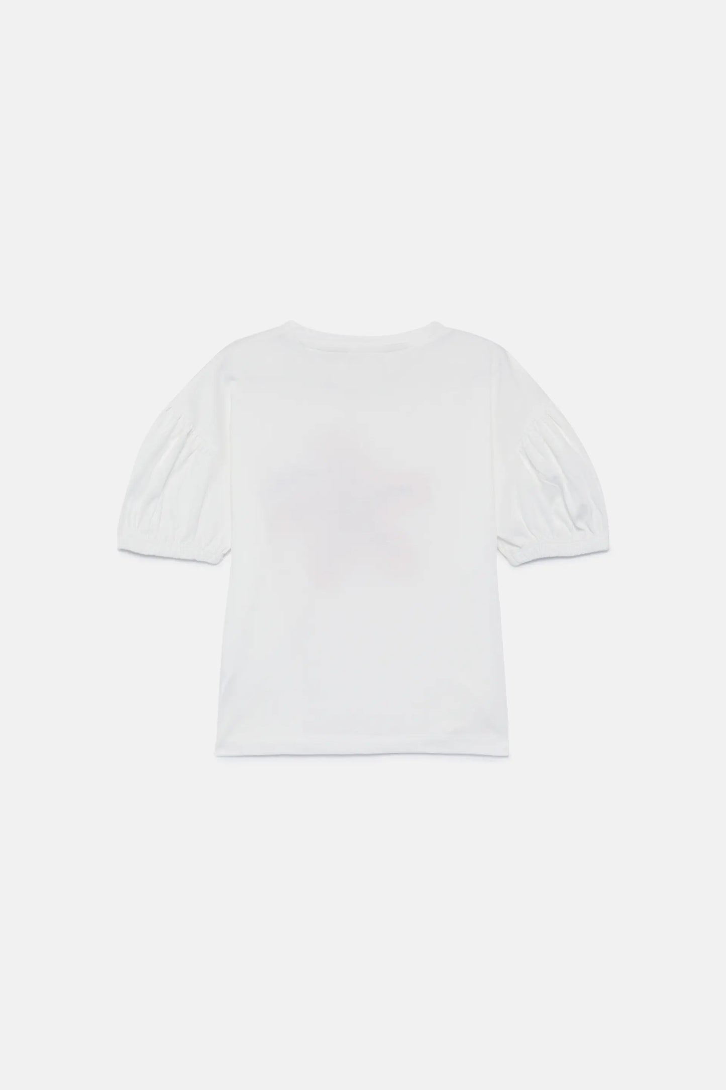 Camiseta unisex print estrella blanca