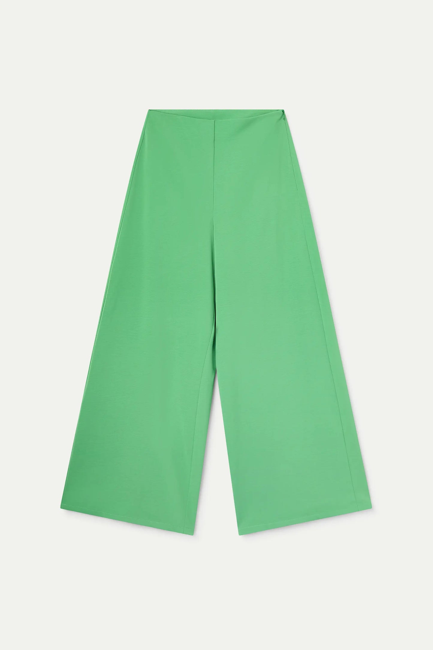 Pantalone fluido verde