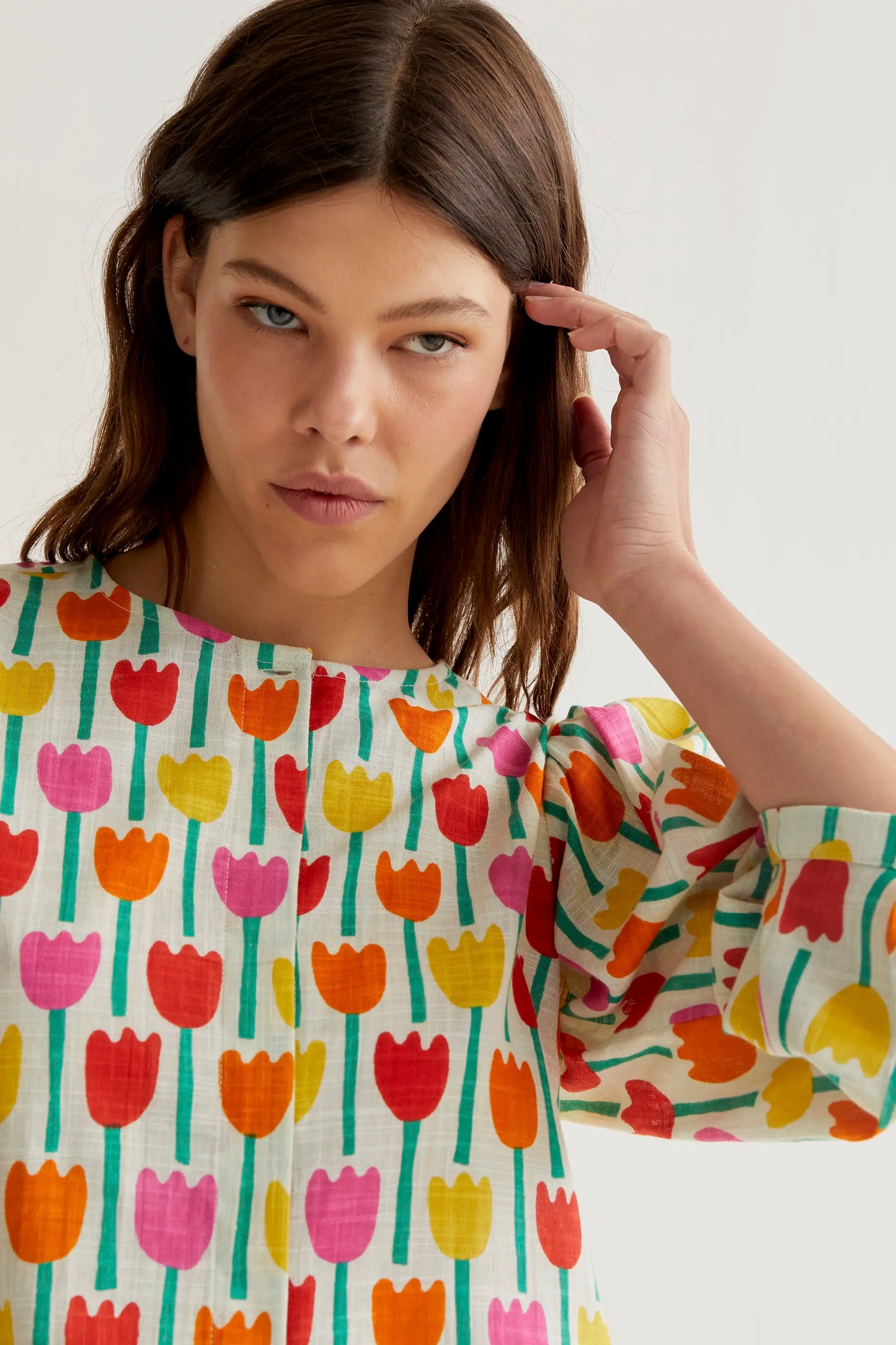 Tulip print shirt