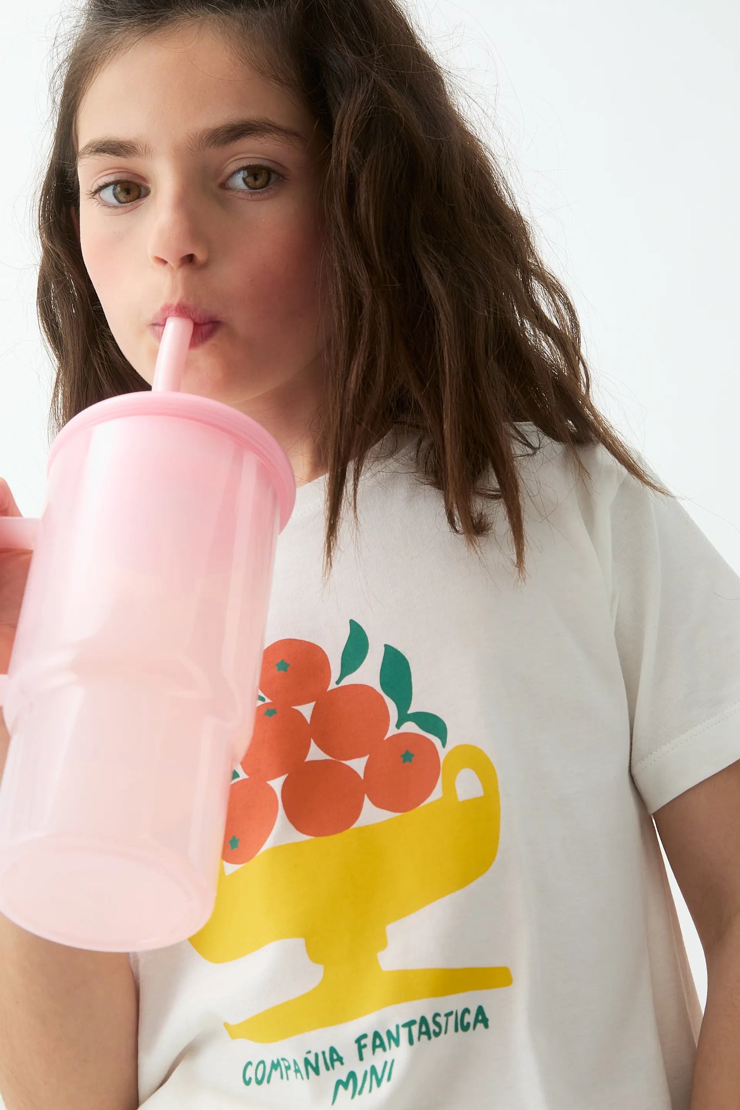 Camiseta de niña con estampado Compañía Fantástica Mini