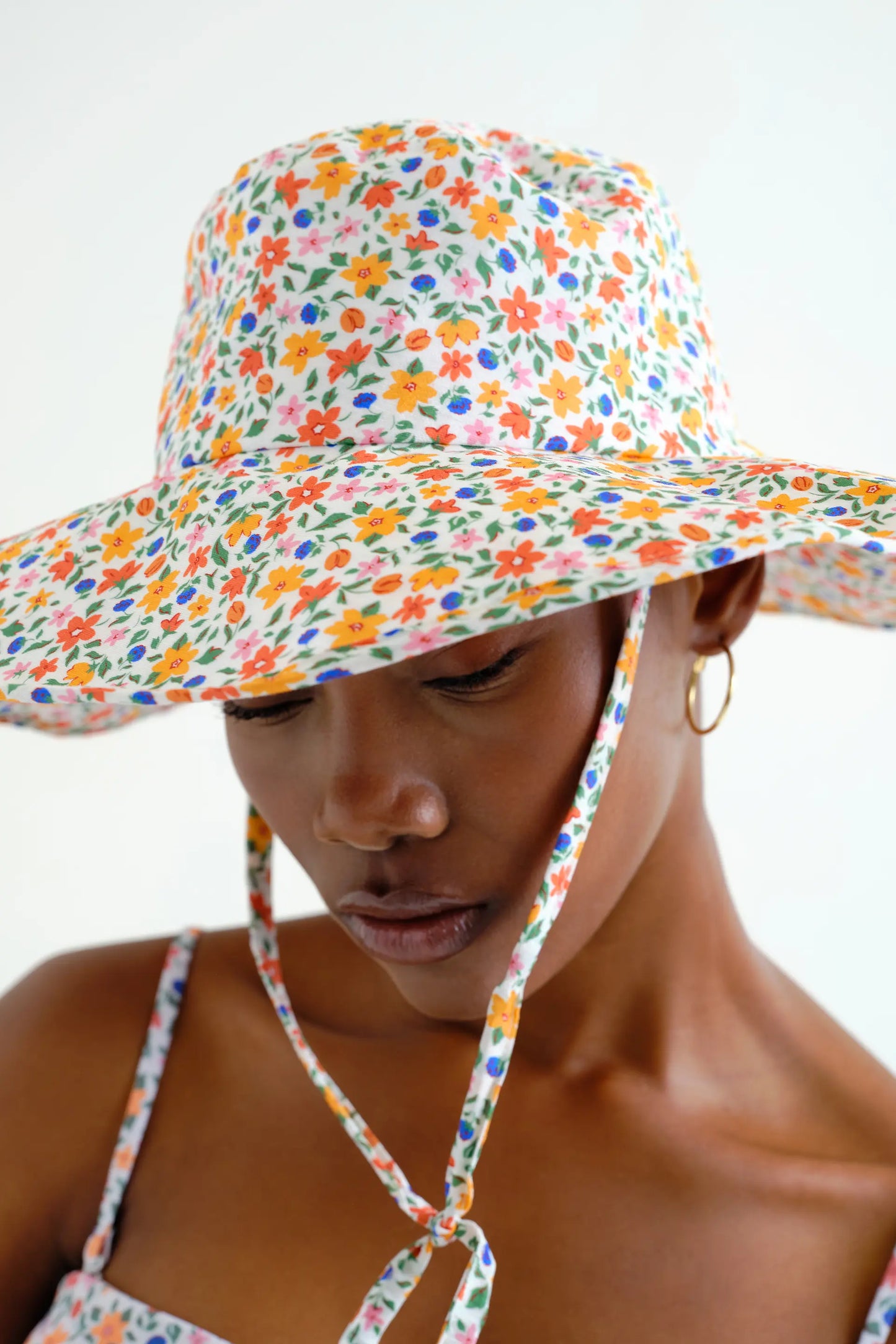 Lily Small Print Hat