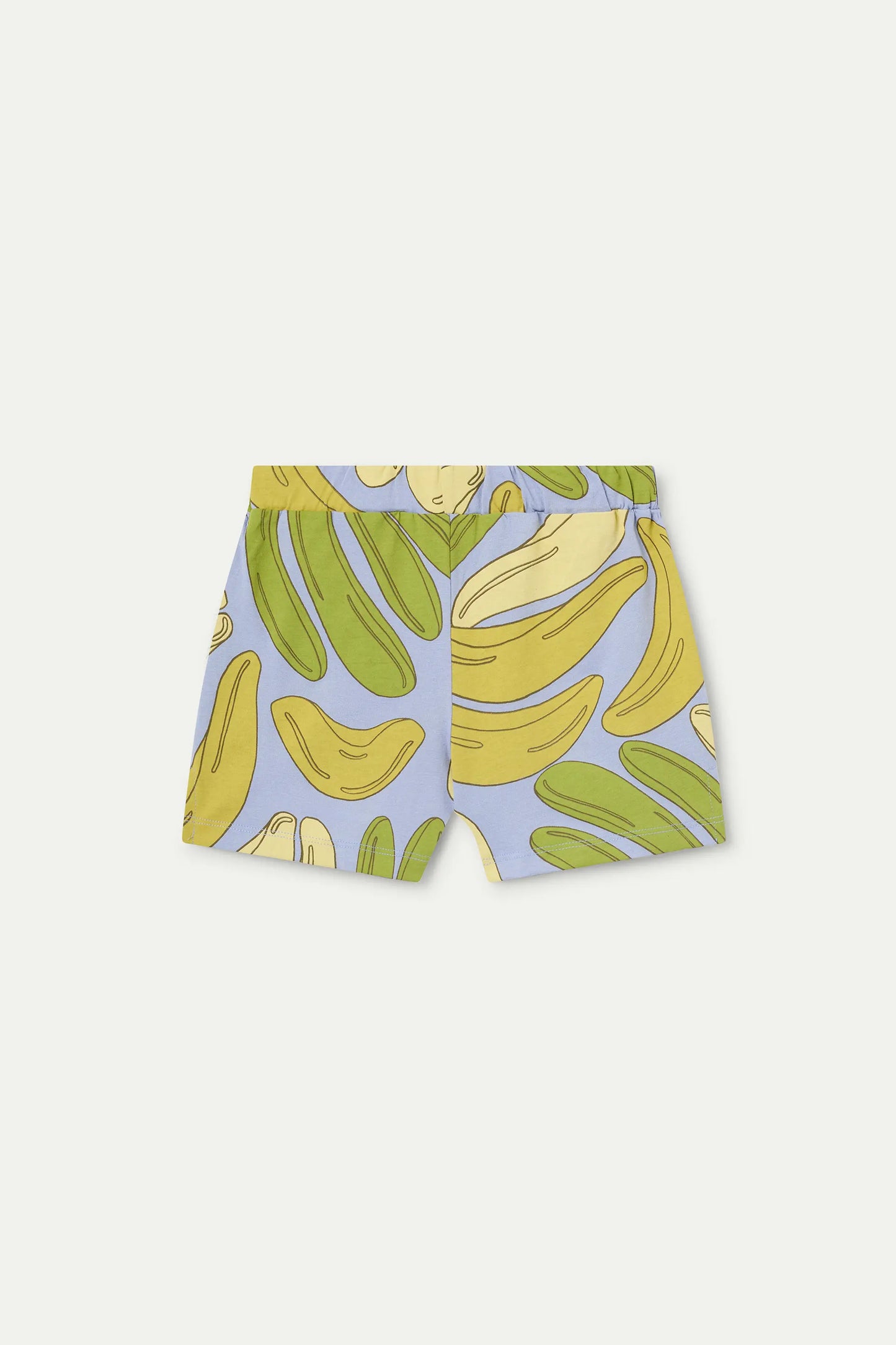Shorts de niña 100% algodón con estampado Guineo