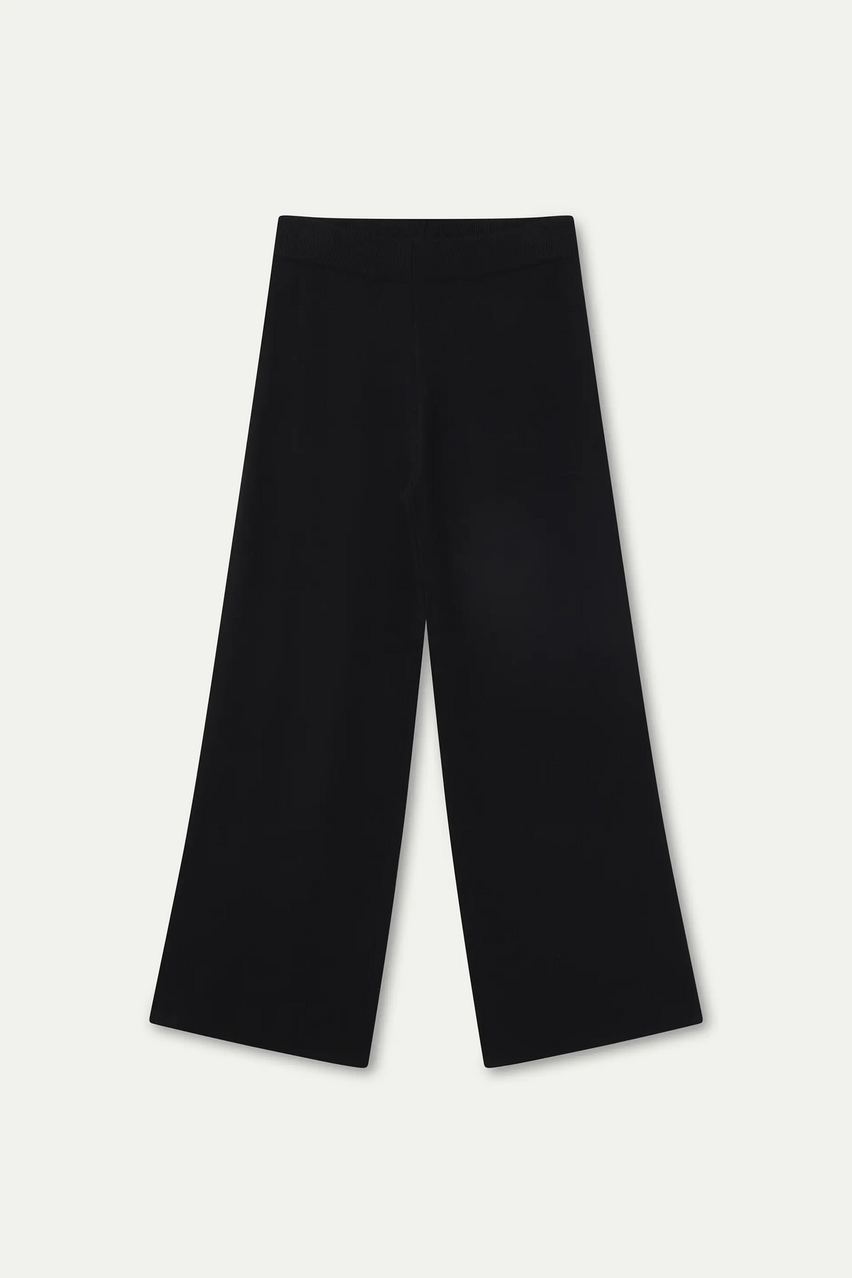 Pantalón básico de punto negro