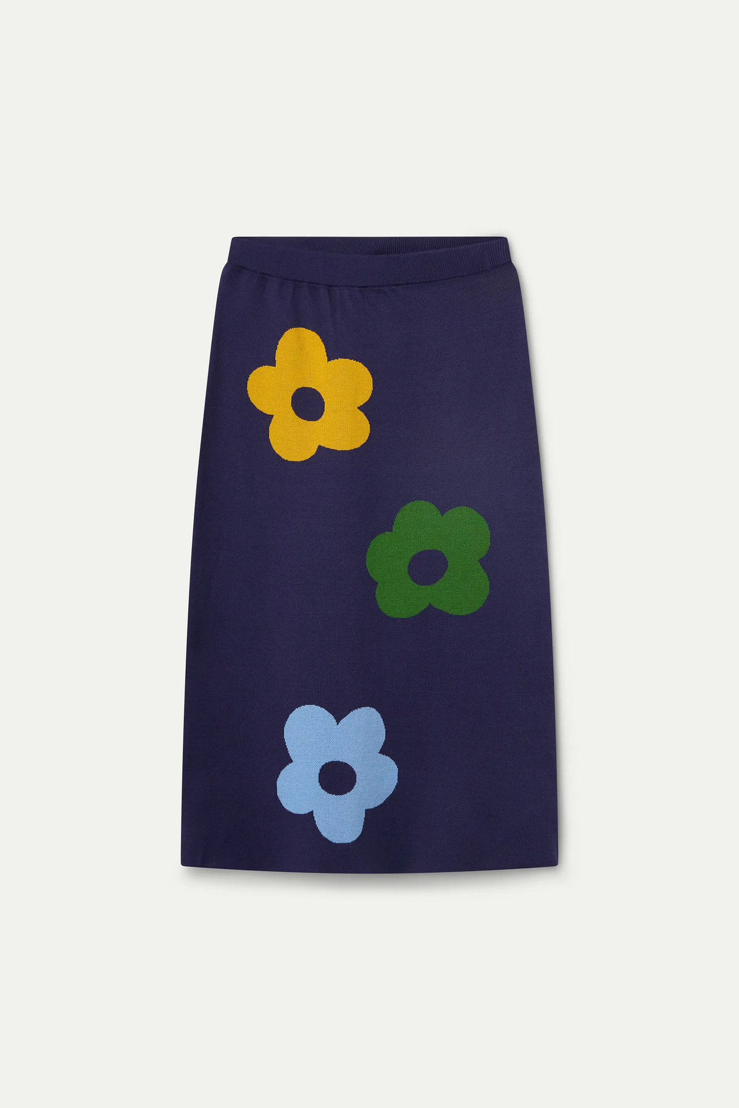 Falda midi con estampado Euphonia