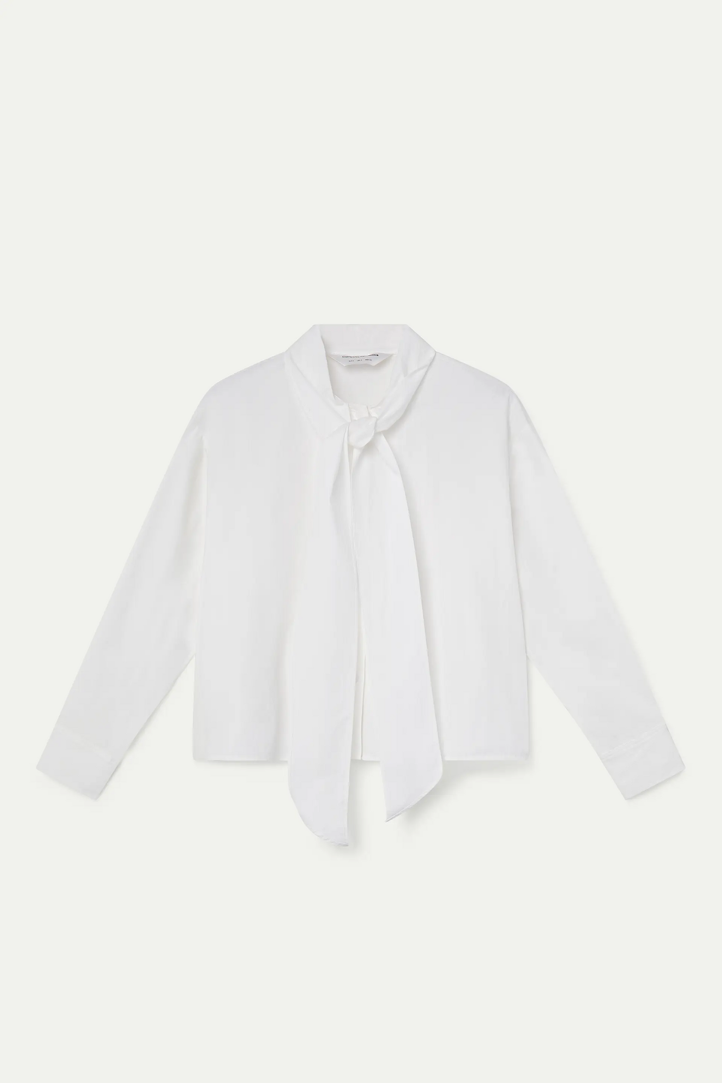 Camisa lazada 100% algodón blanco