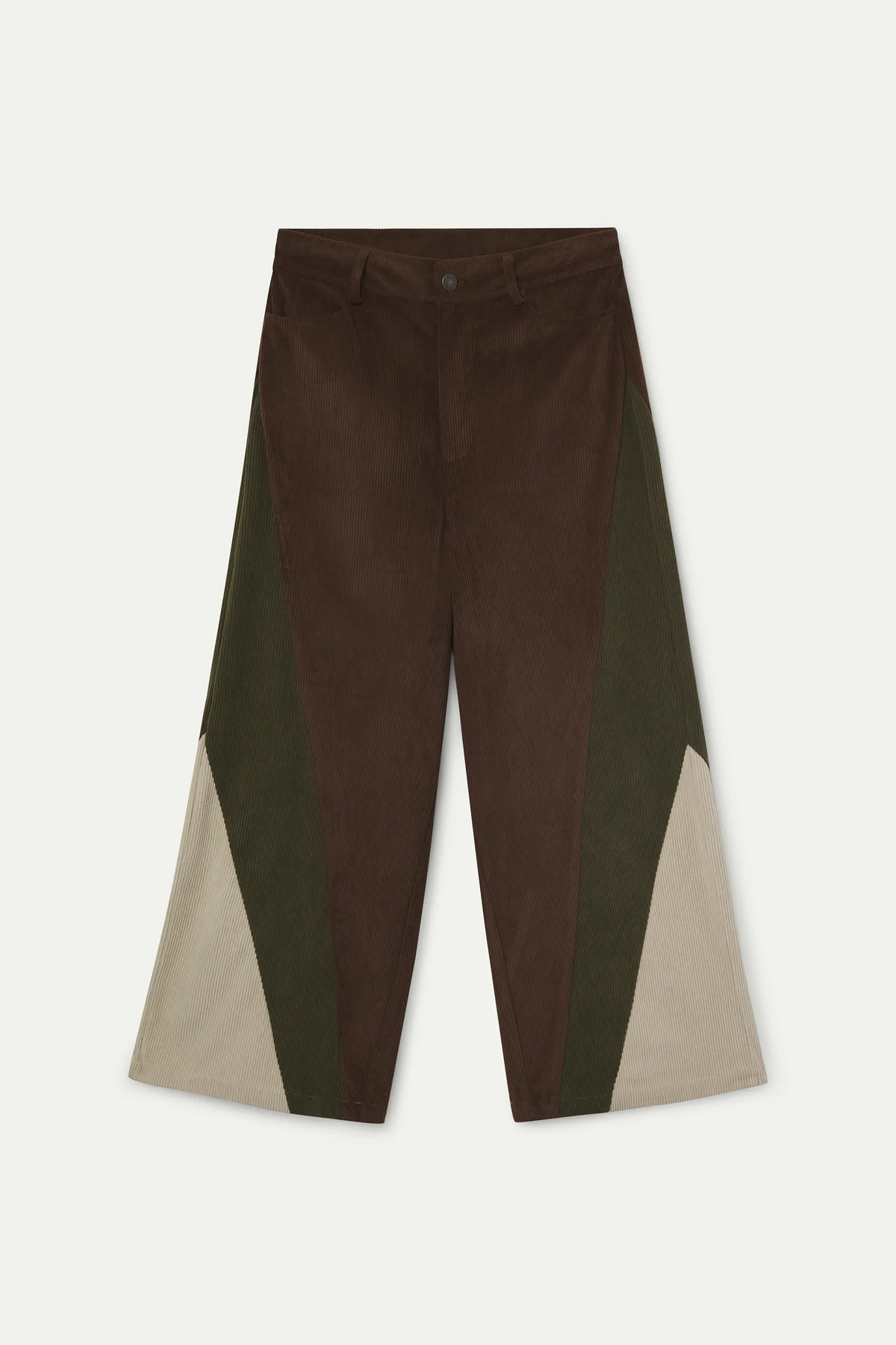 Pantalón de pana multicolor
