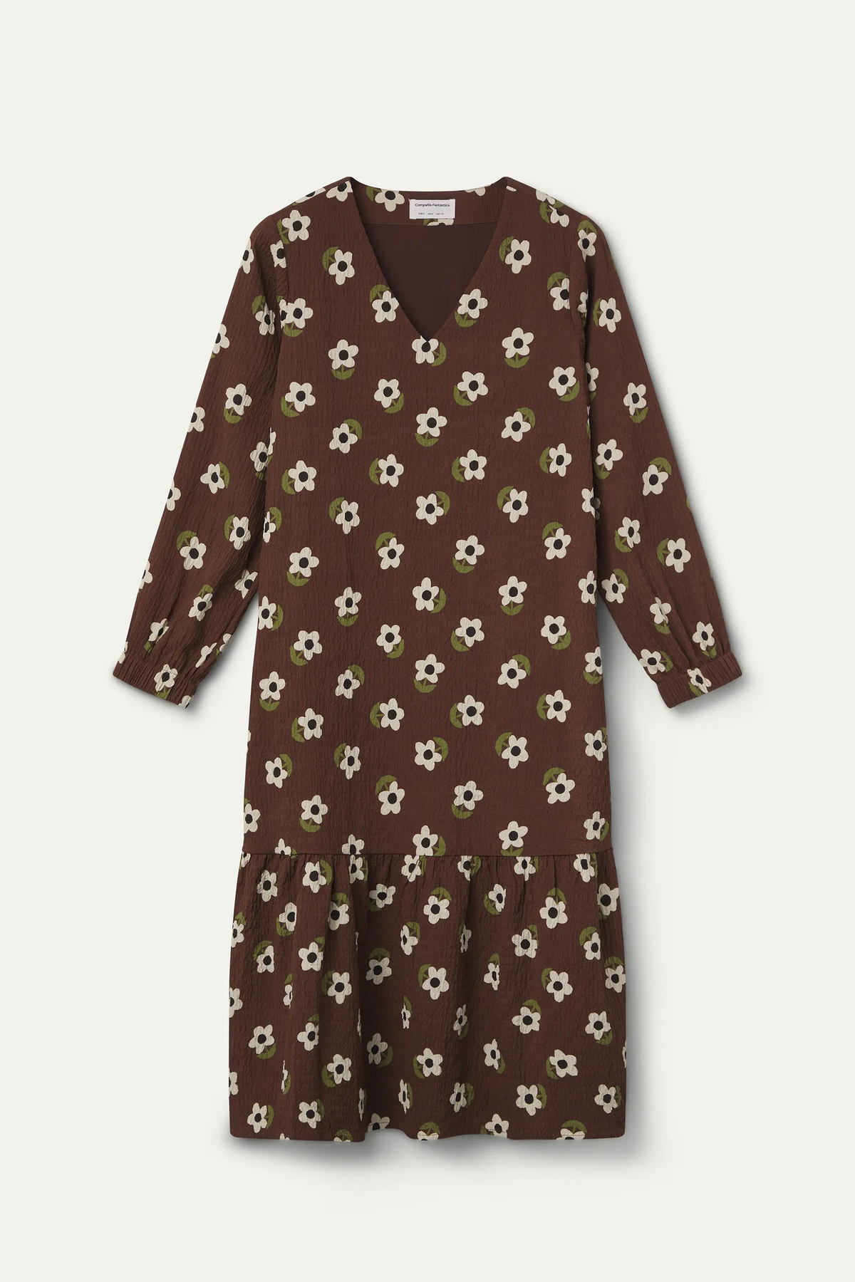Santini print midi dress