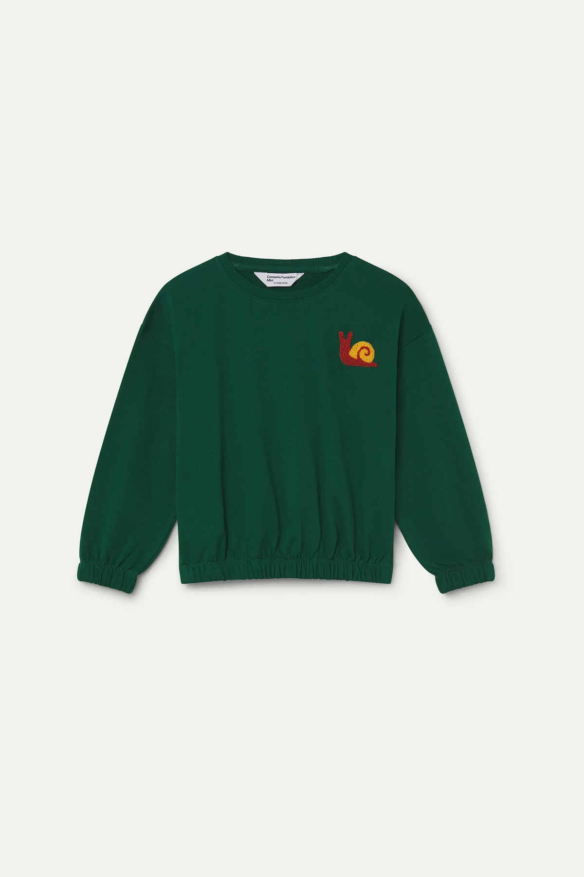 Sudadera unisex 100% algodón con bordado de Caracol
