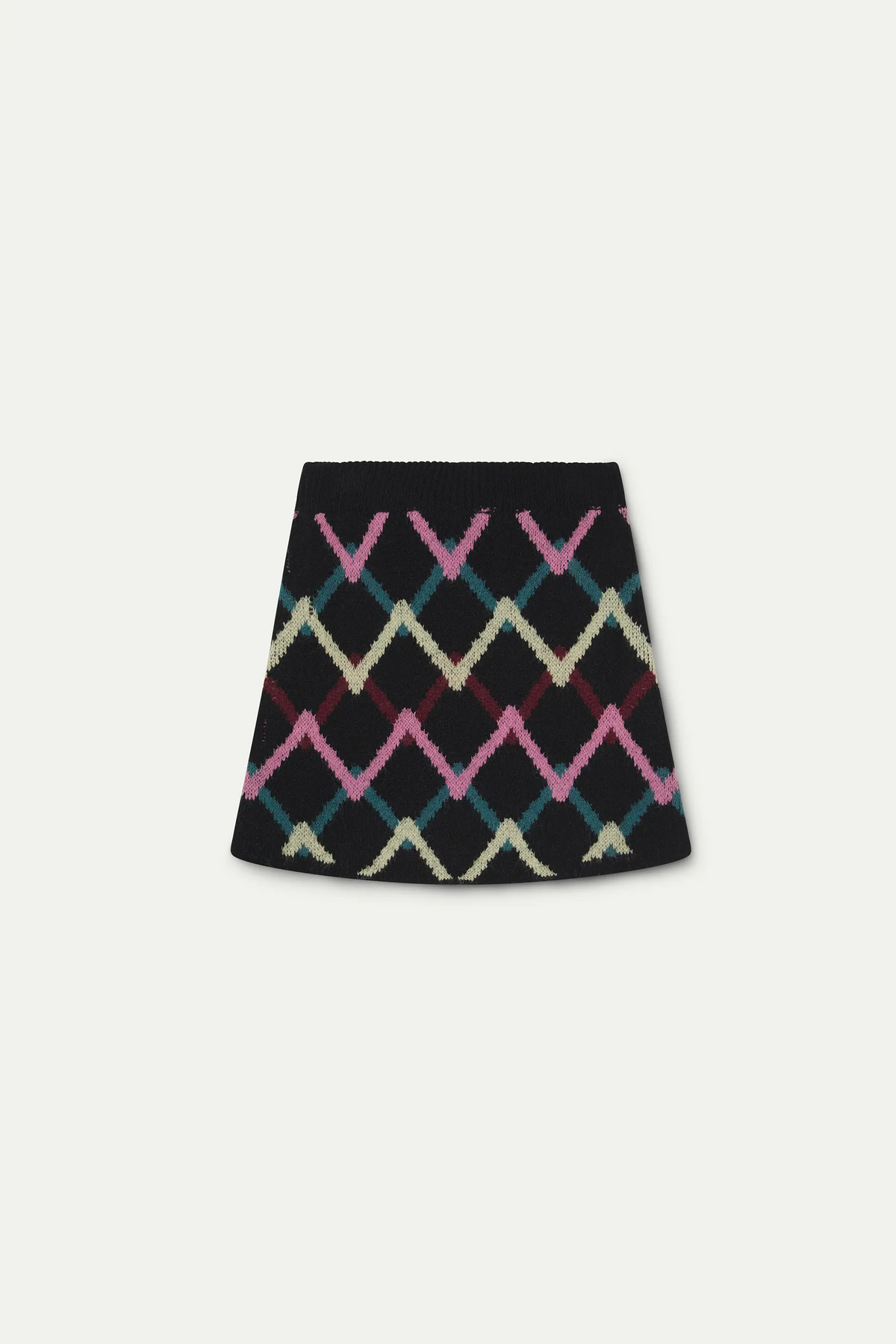 Falda de niña con estampado Skein