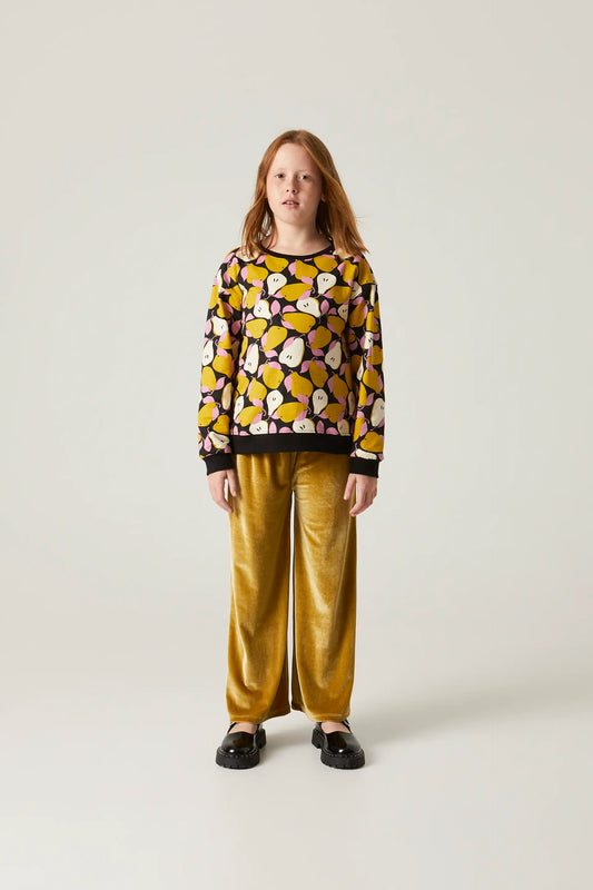 Sudadera unisex de felpa con estampado de peras