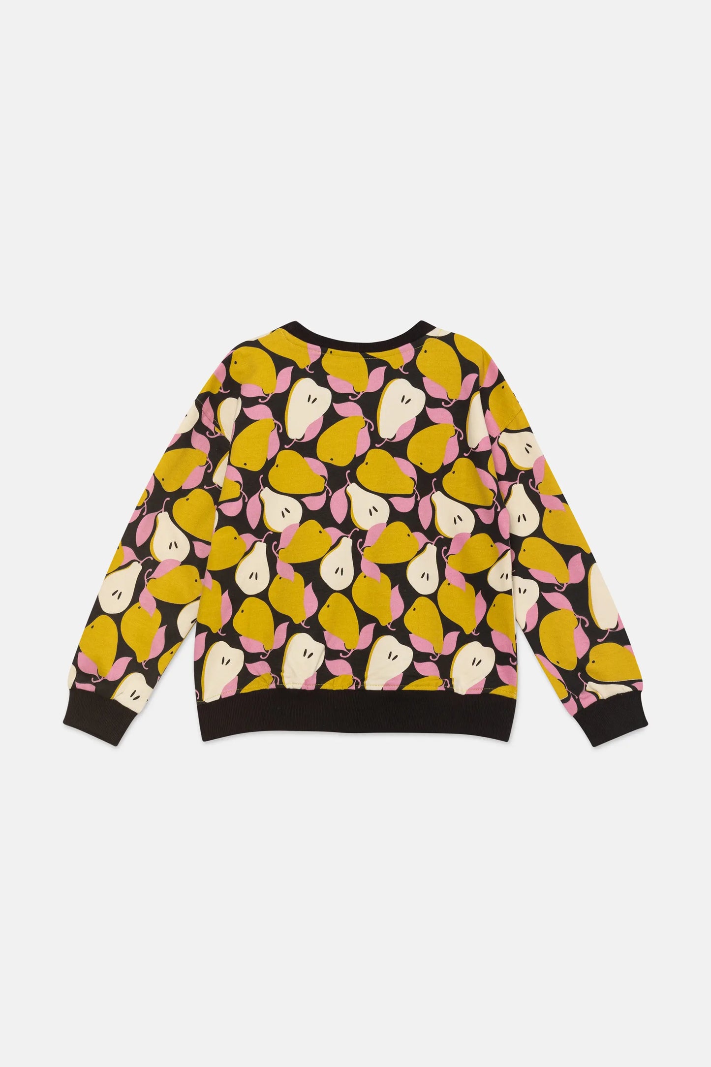 Unisex Pear Print Plush Sweatshirt