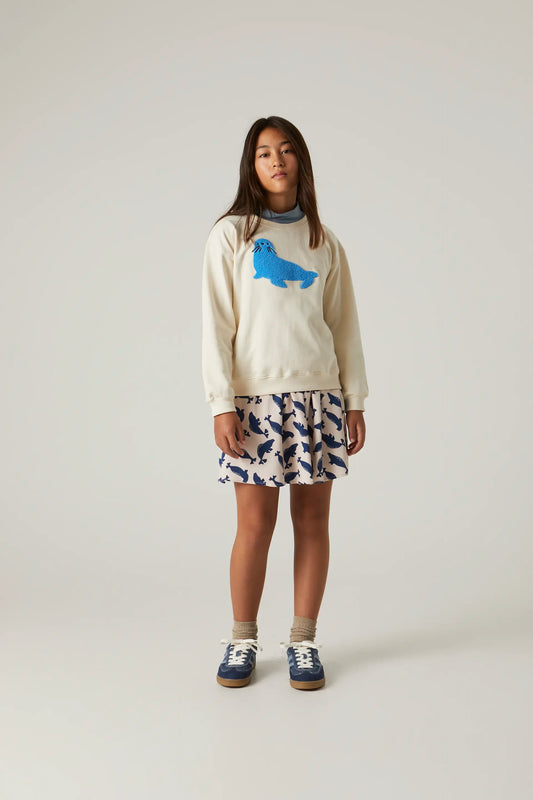 Sudadera unisex de felpa con gráfica de foca