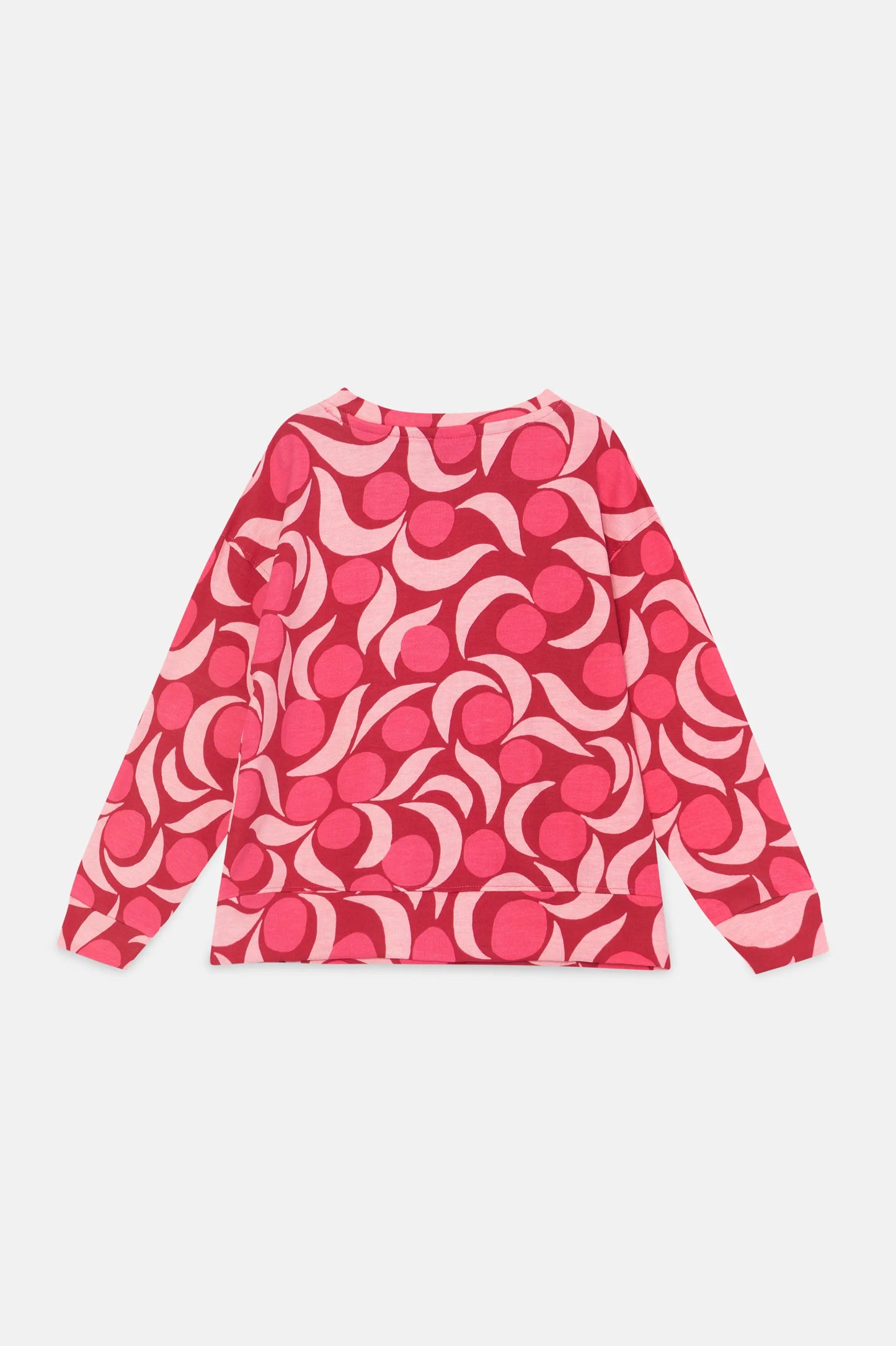 Sudadera unisex de felpa con estampado fantasía rosa