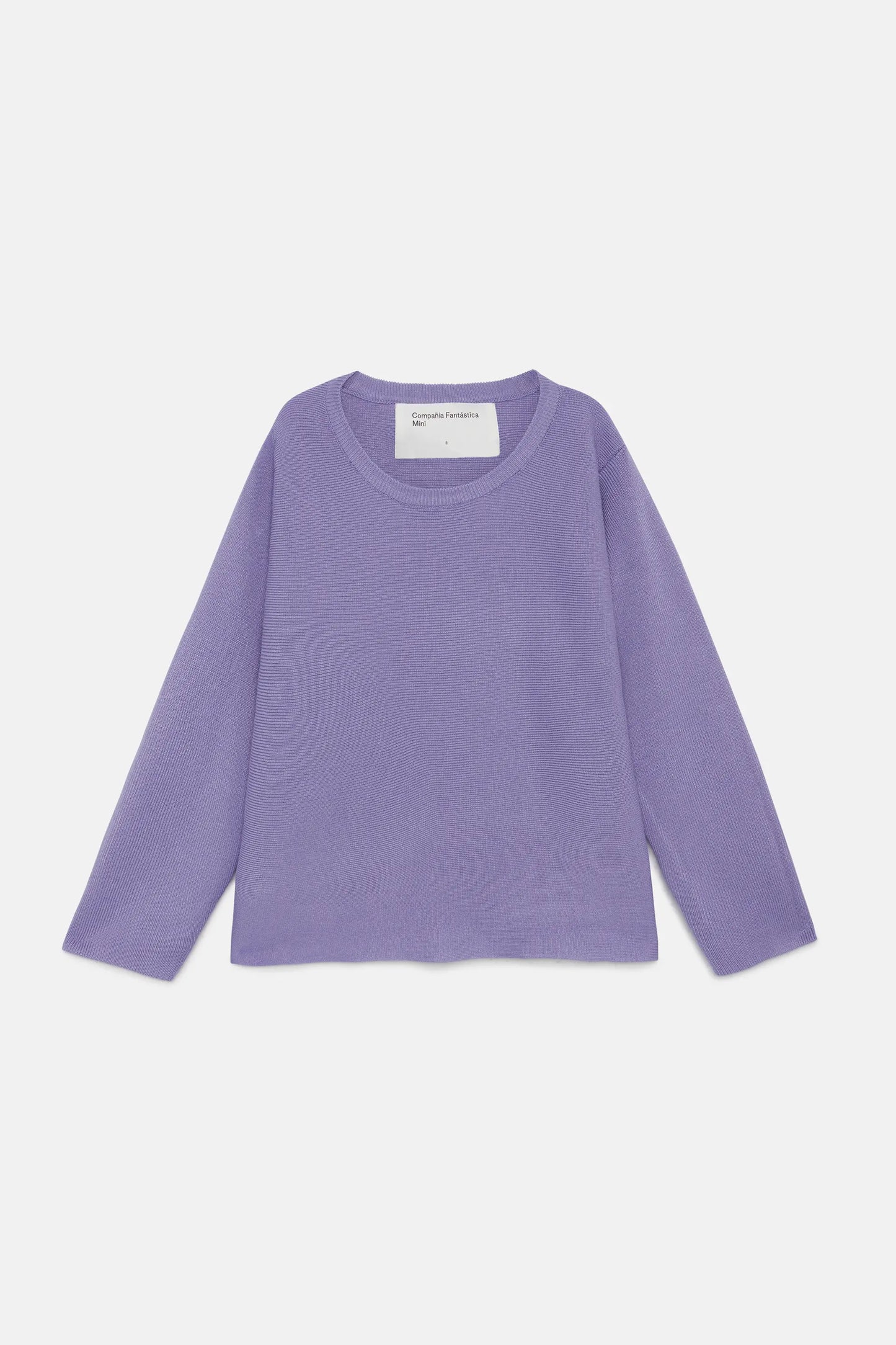 Jersey de niña evasé lila