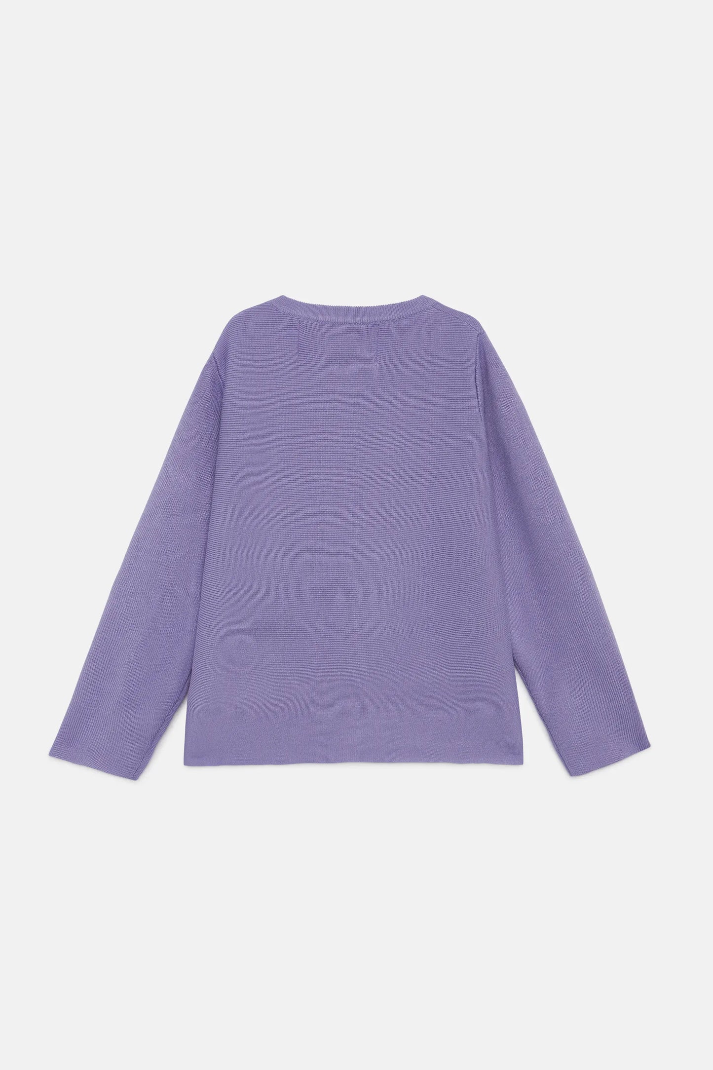 Jersey de niña evasé lila