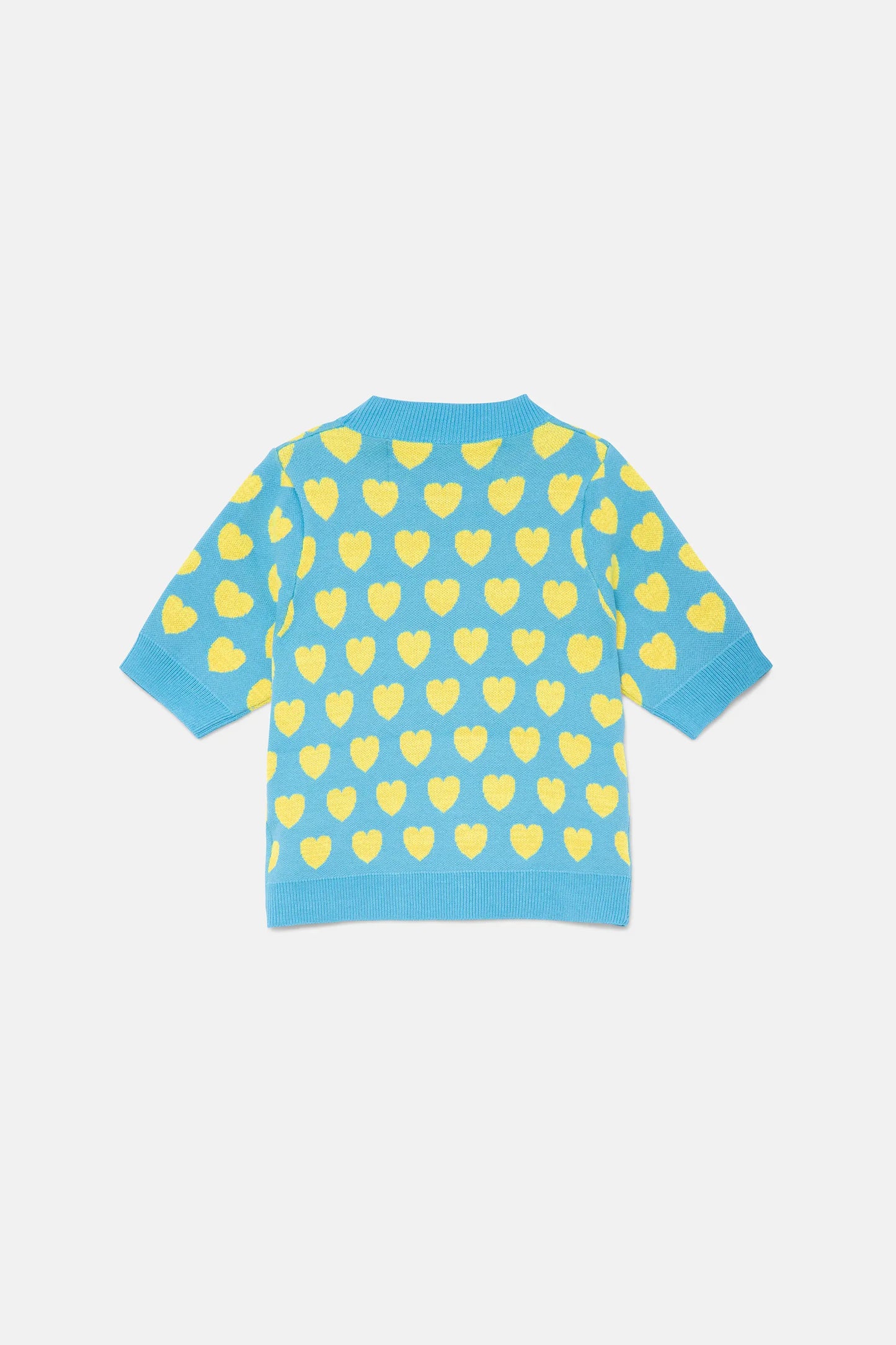 Jersey de niña estampado corazones