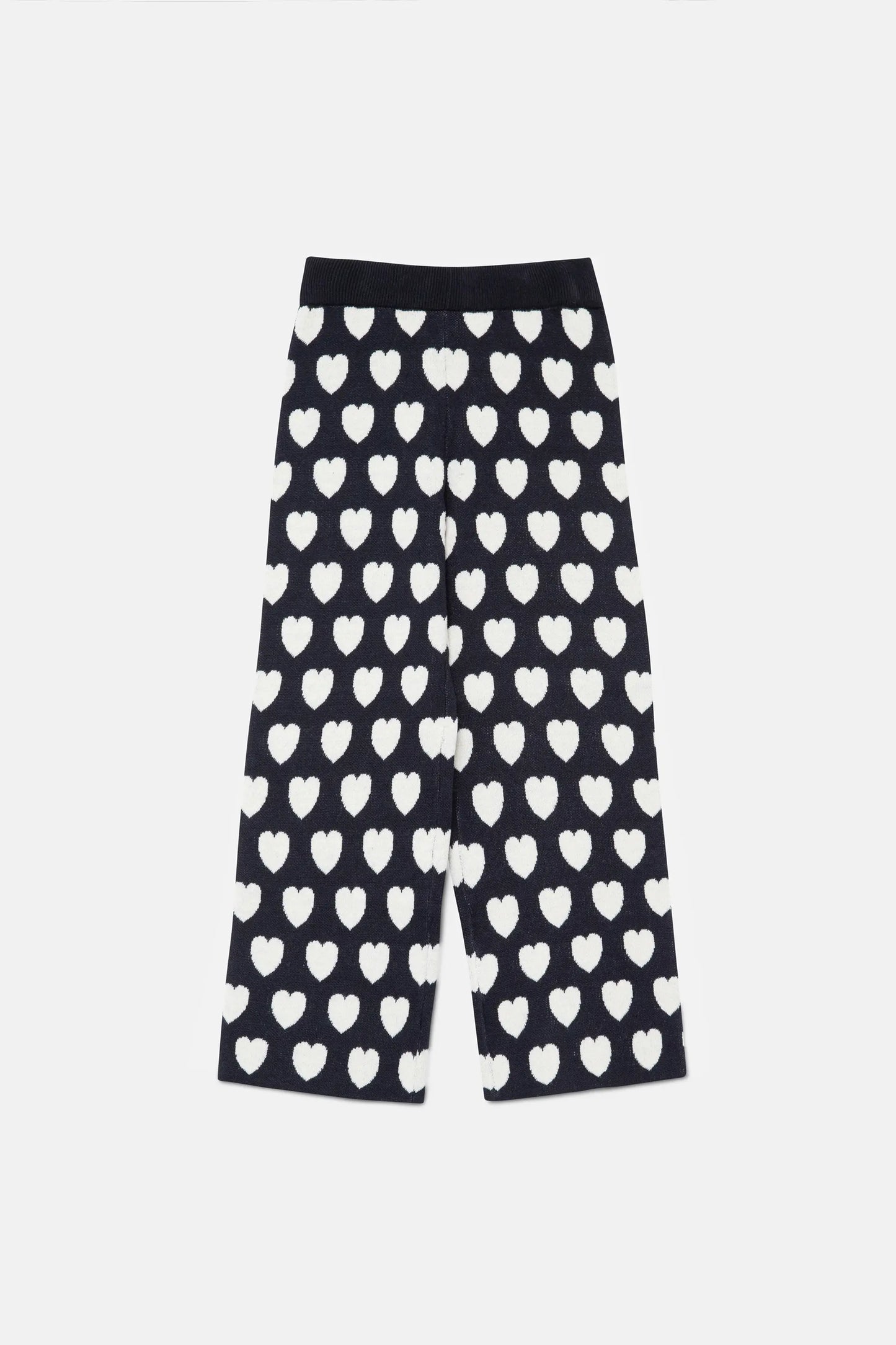 Pantalón de niña estampado corazones
