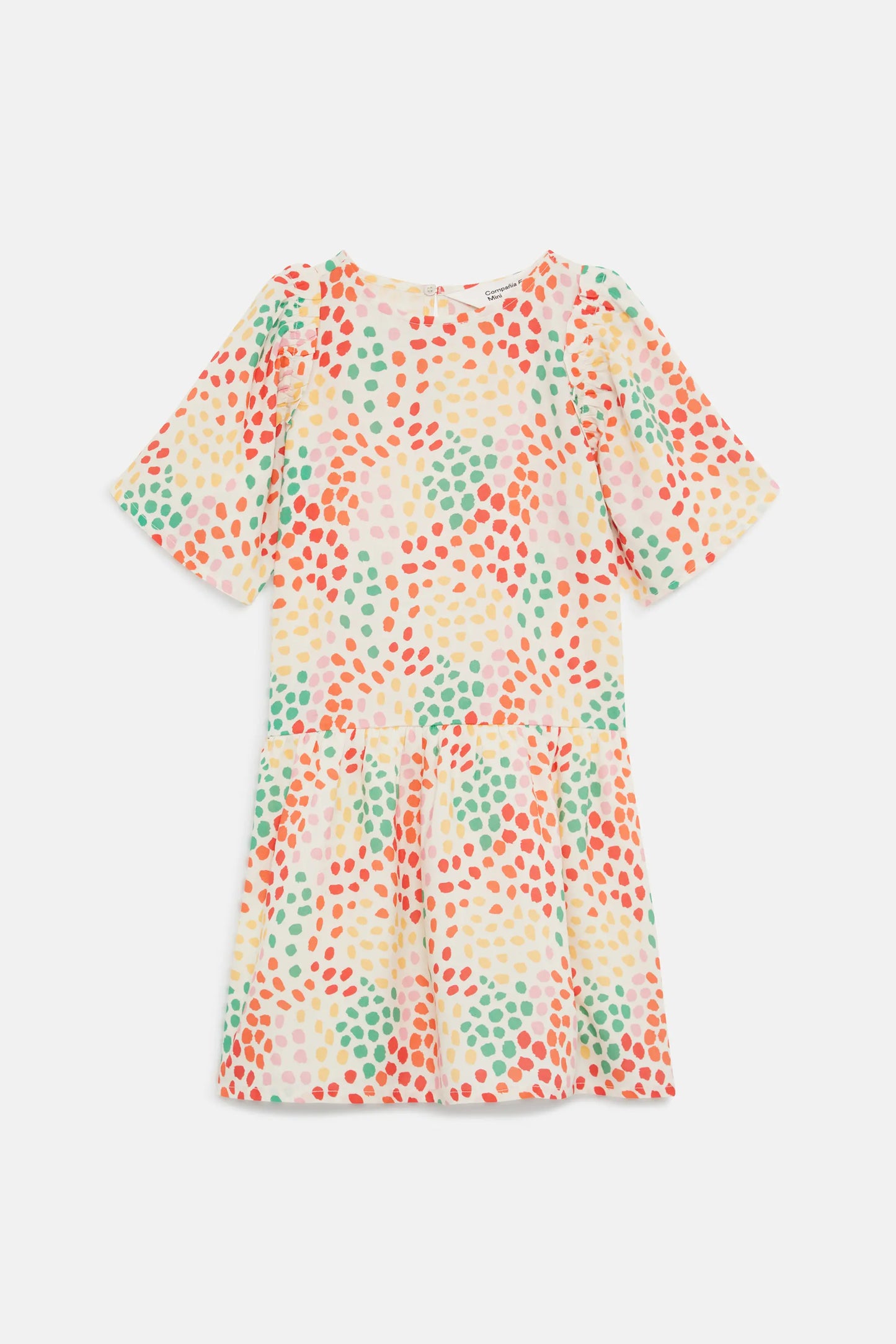 Macula polka dot girl's short dress