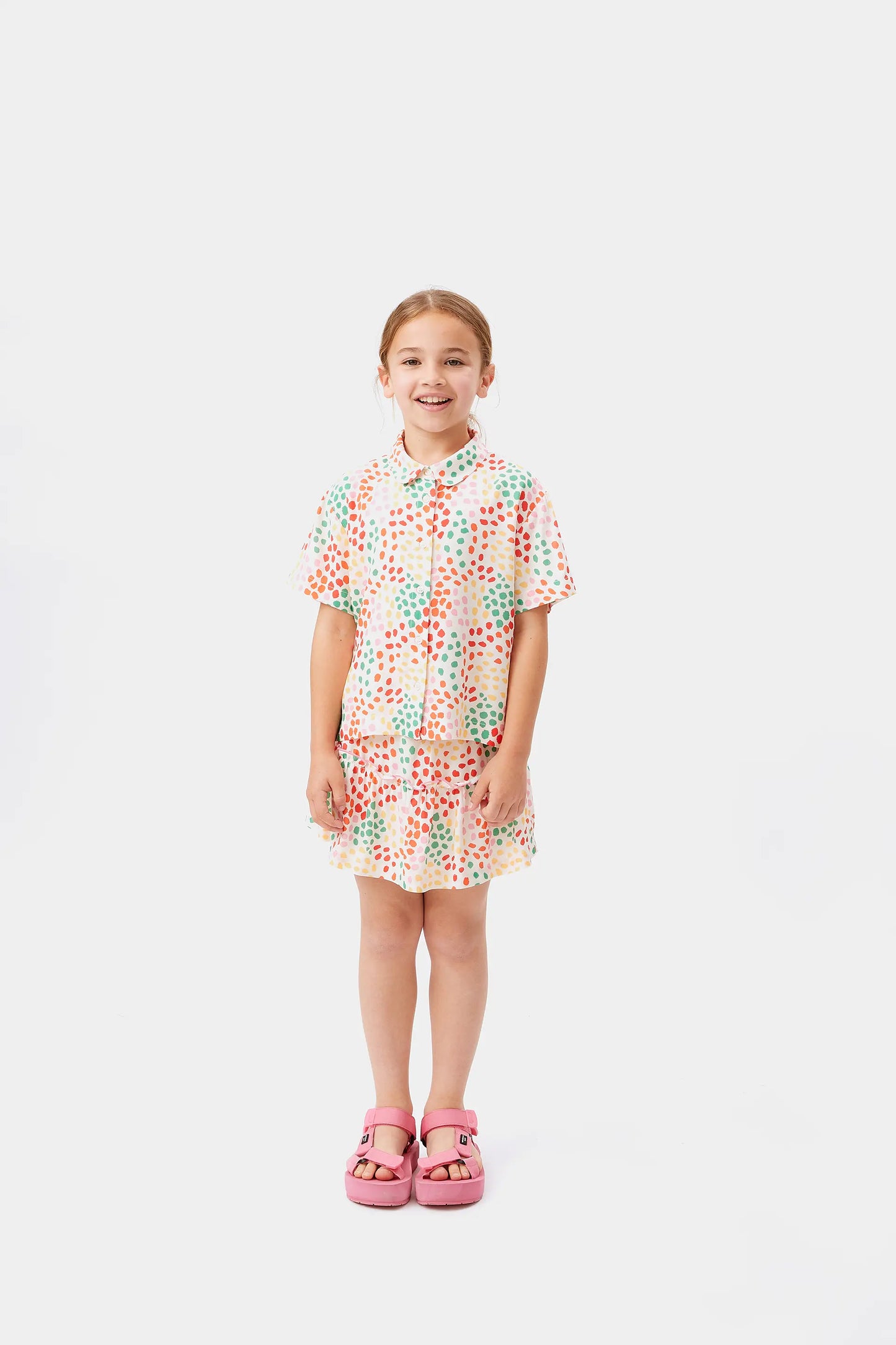Camisa de niña lunares Macula