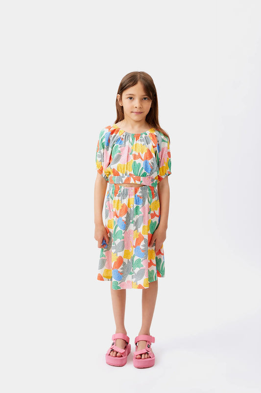 Top corto de niña floral Florere