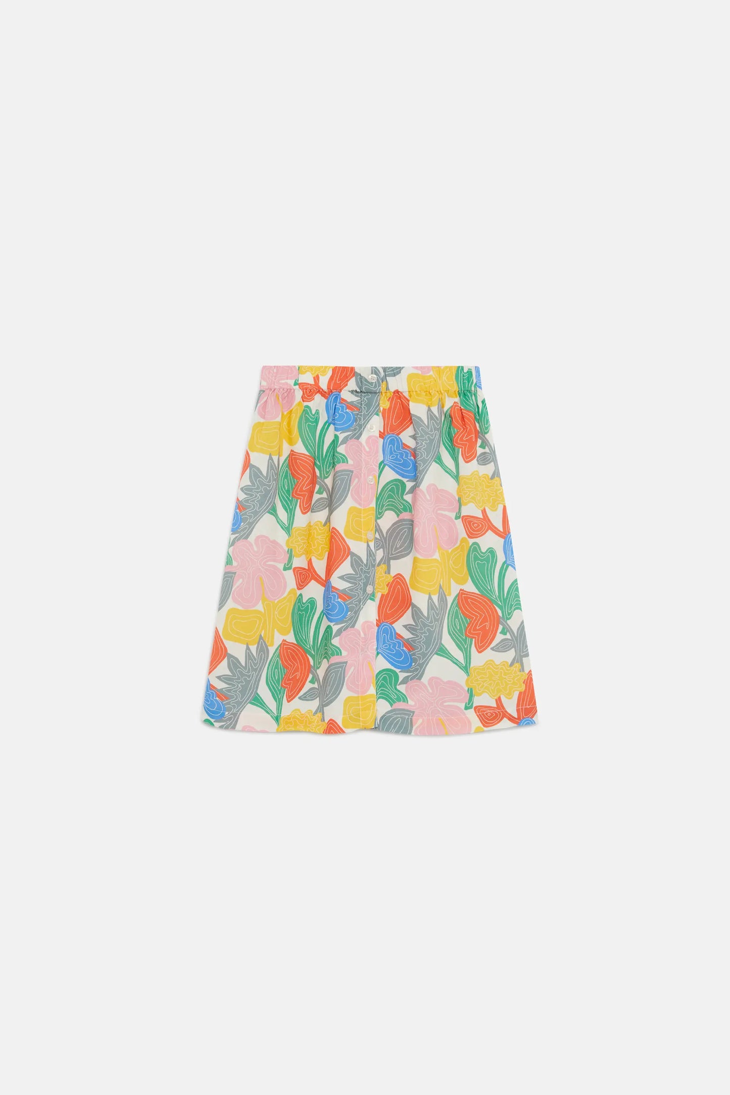 Florere floral girl's midi skirt