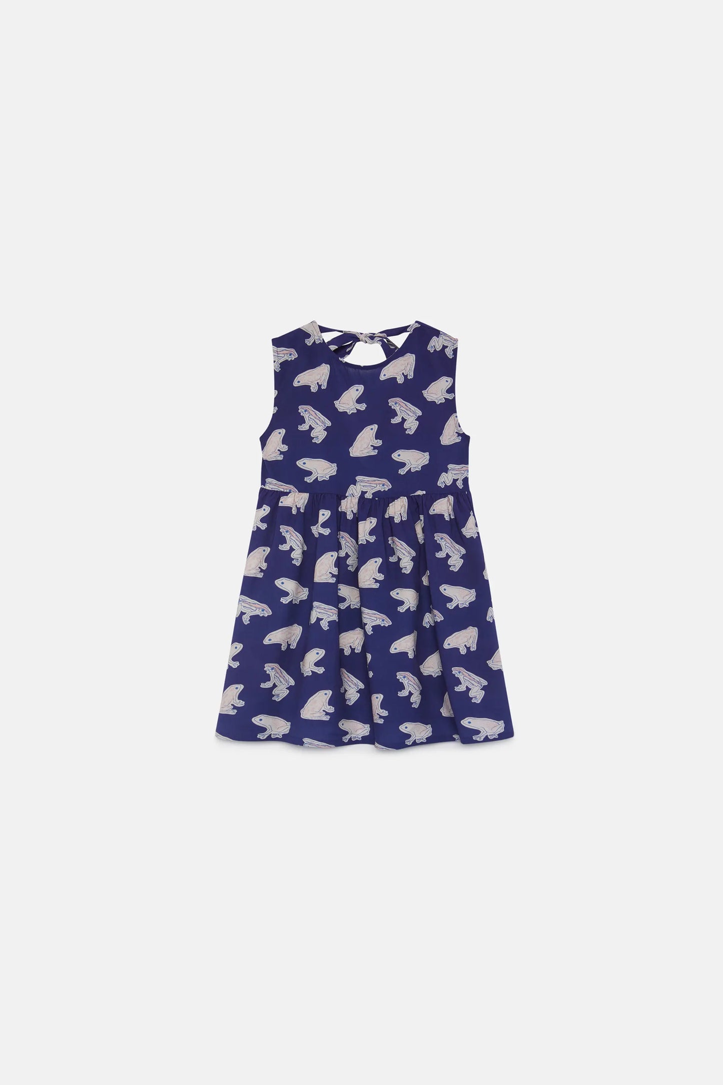 LENZING™ ECOVERO™ frog viscose girl's short dress