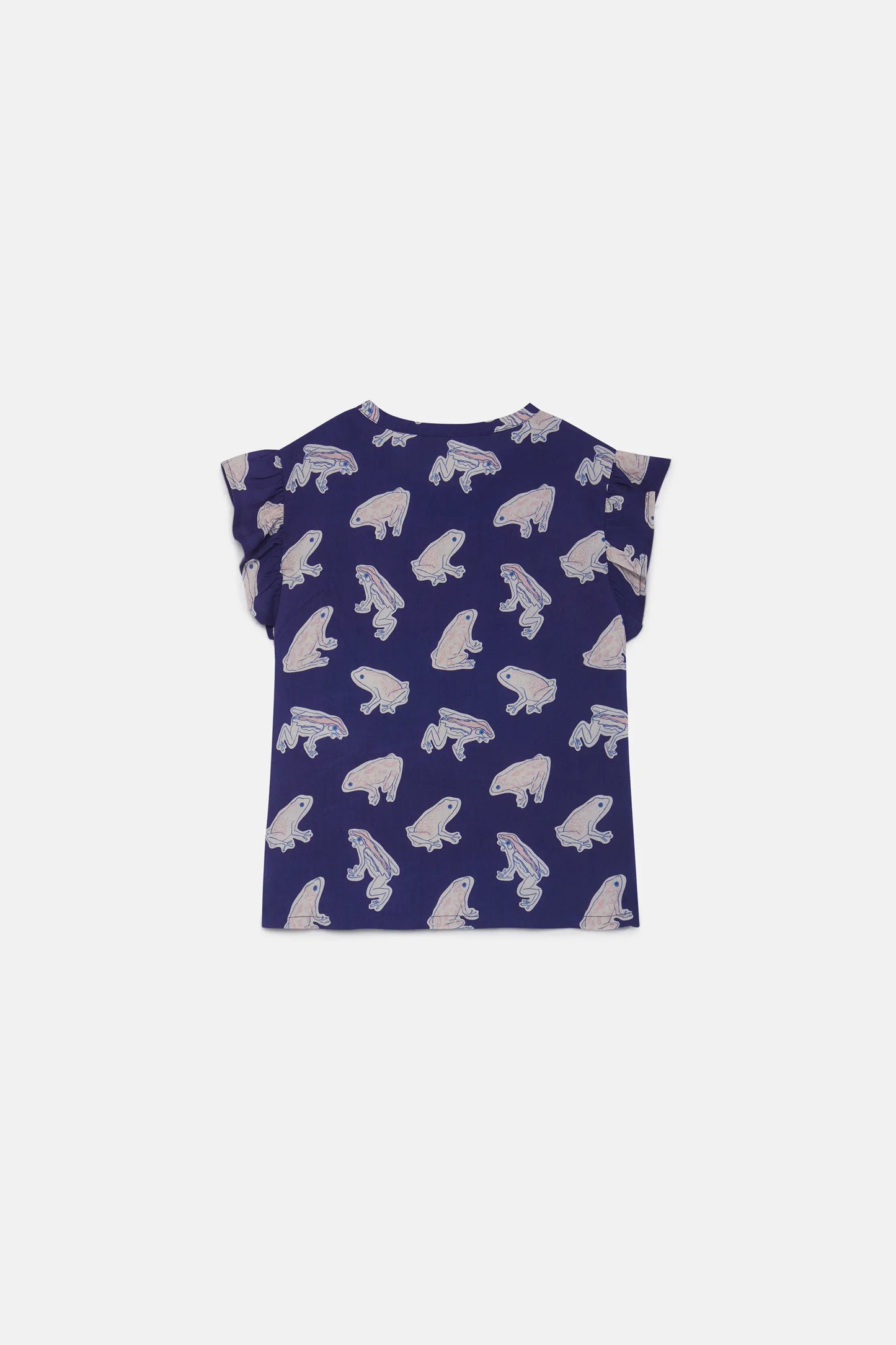 Top de niña viscosa LENZING™ ECOVERO™ de ranas