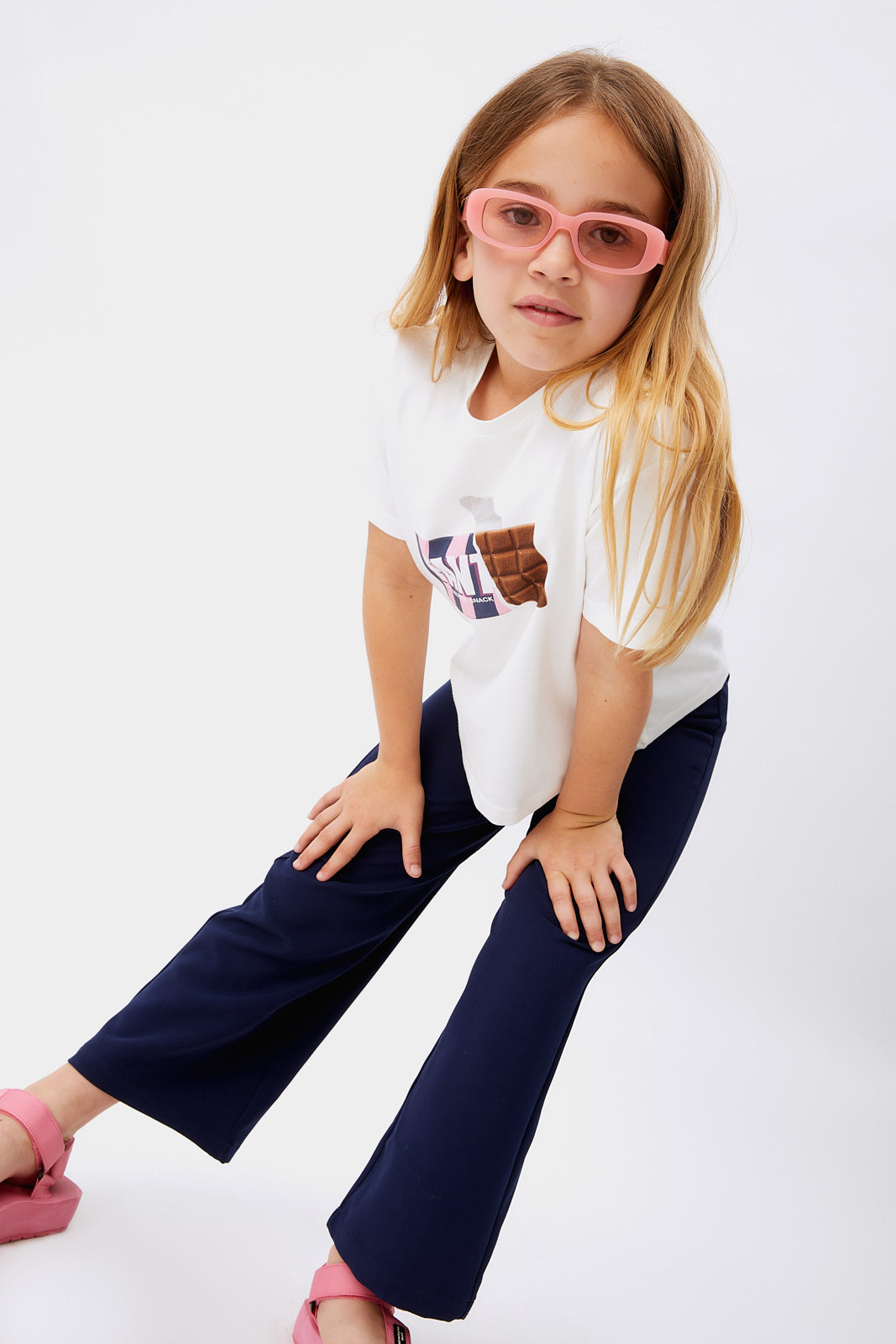 Camiseta unisex Chocolate blanca
