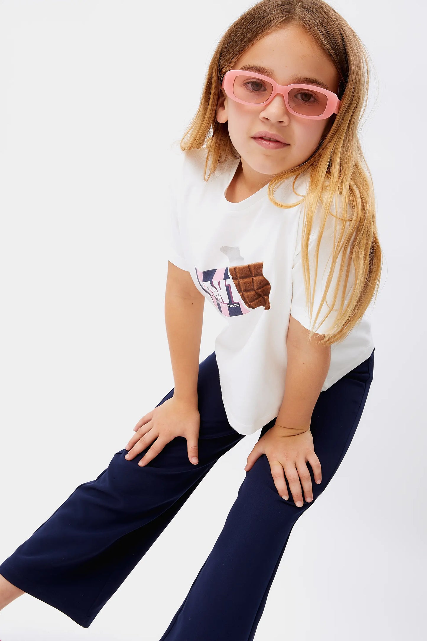 Camiseta unisex Chocolate blanca