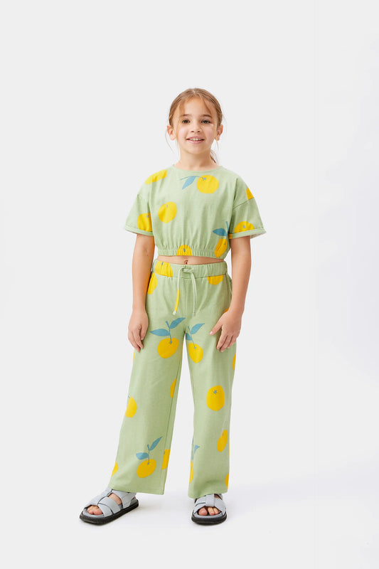 Pantaloni unisex con stampa yuzu