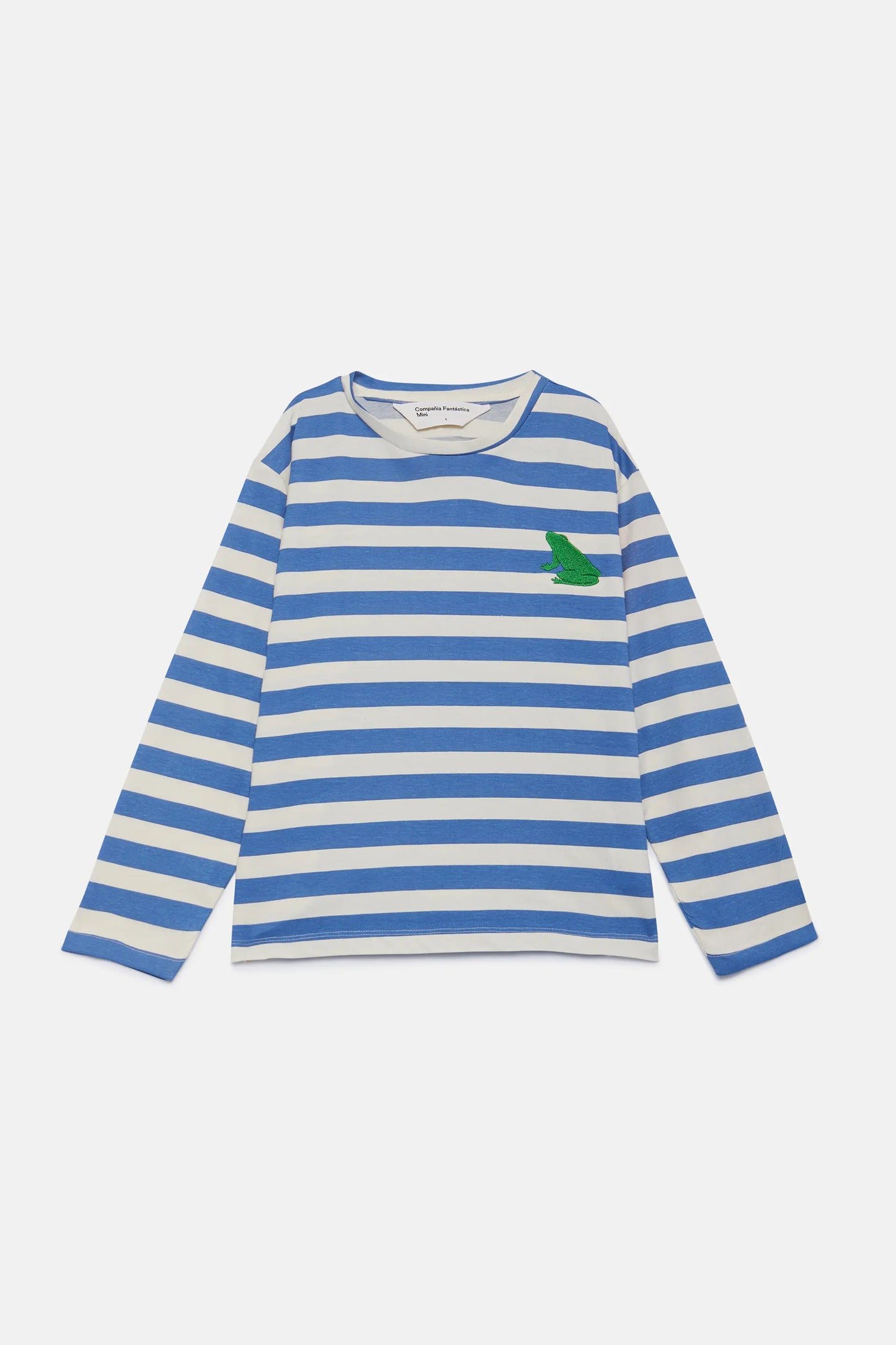 Camiseta unisex de rayas azules