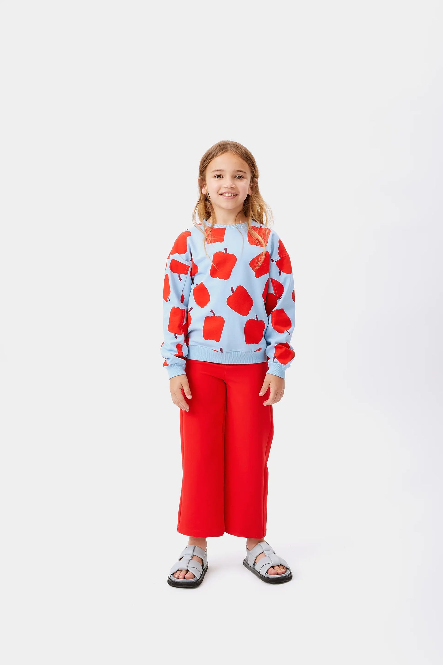Pepper print unisex sweatshirt