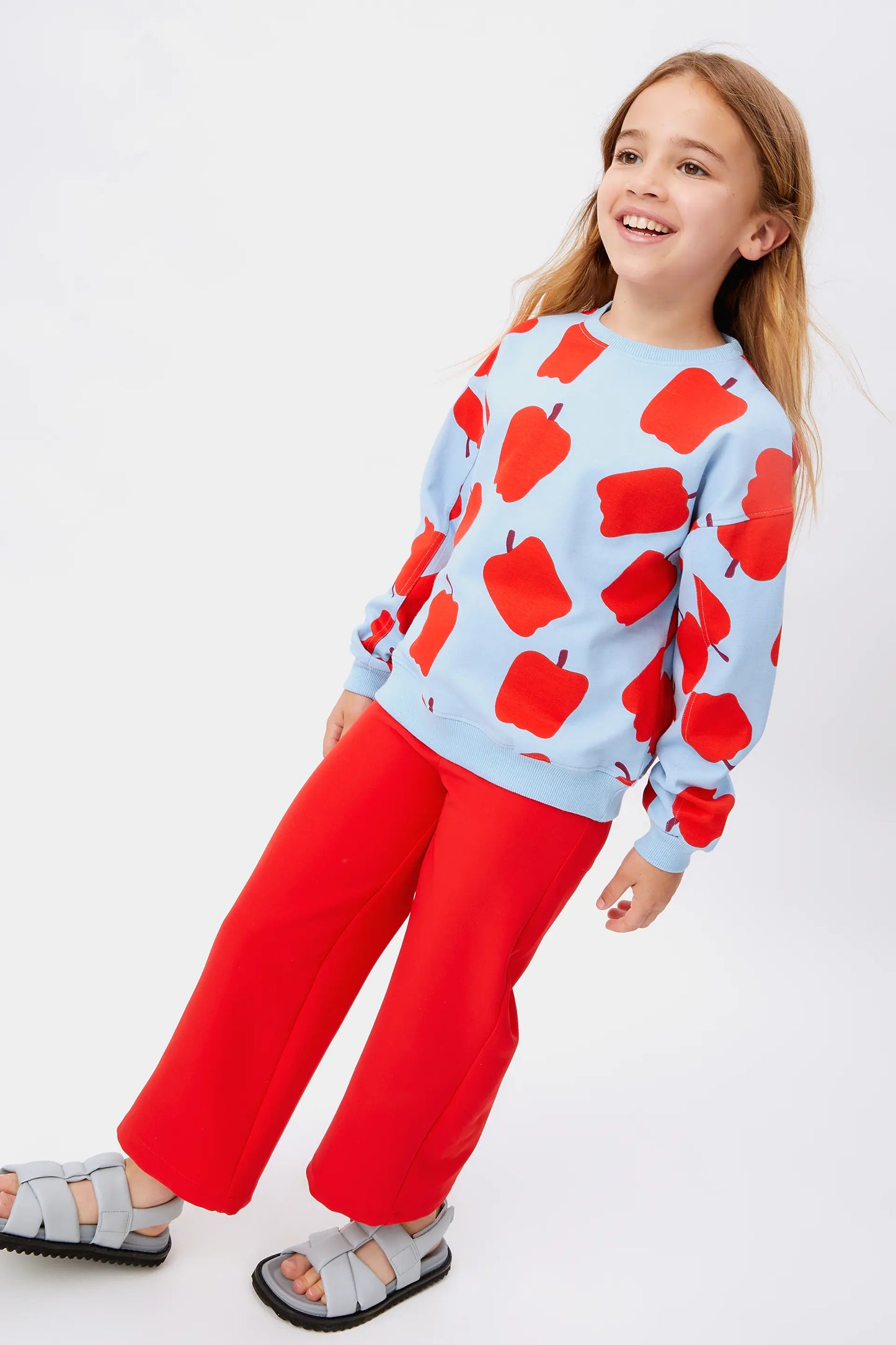 Pepper print unisex sweatshirt