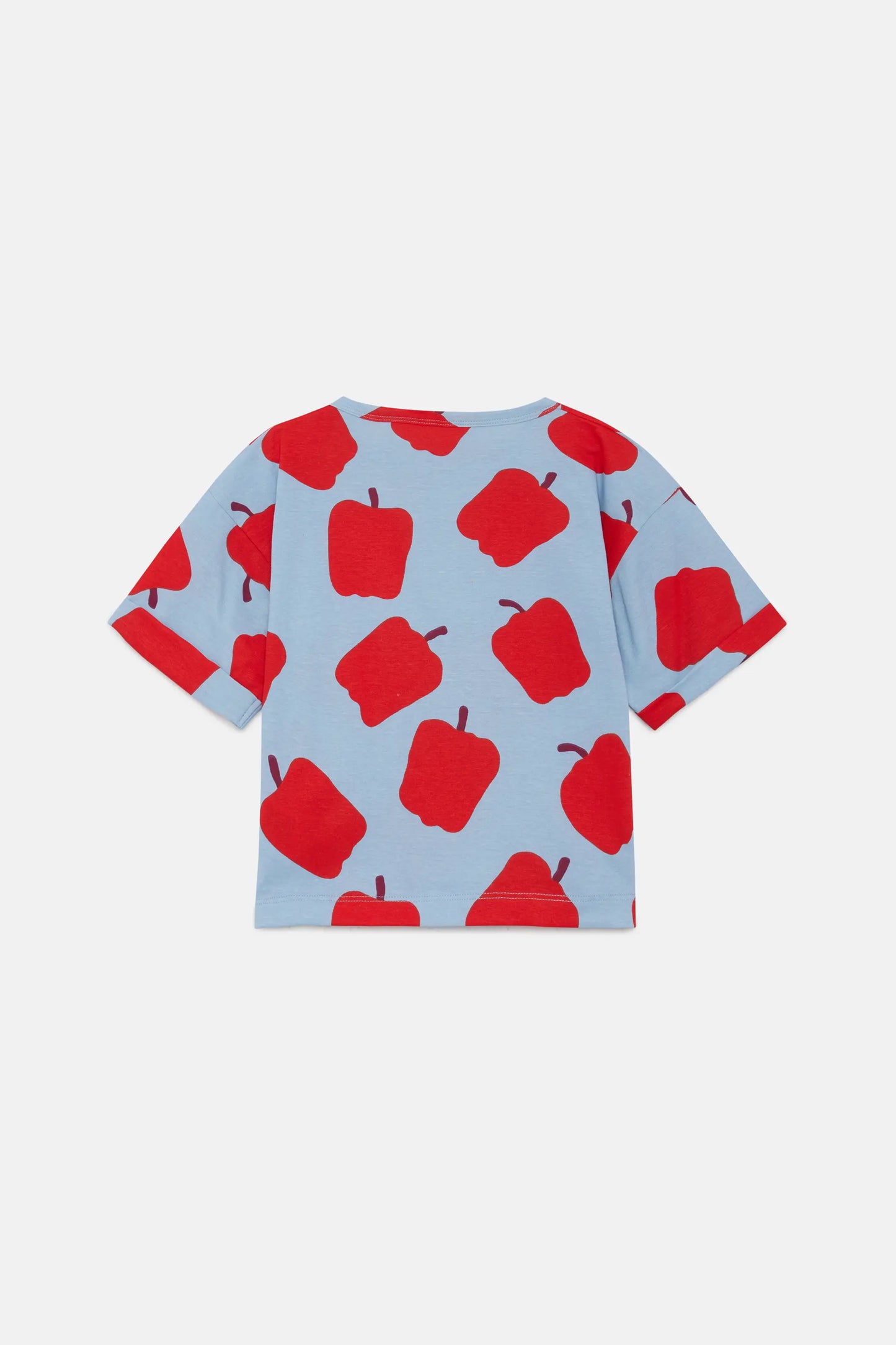 Camiseta unisex estampado pimientos