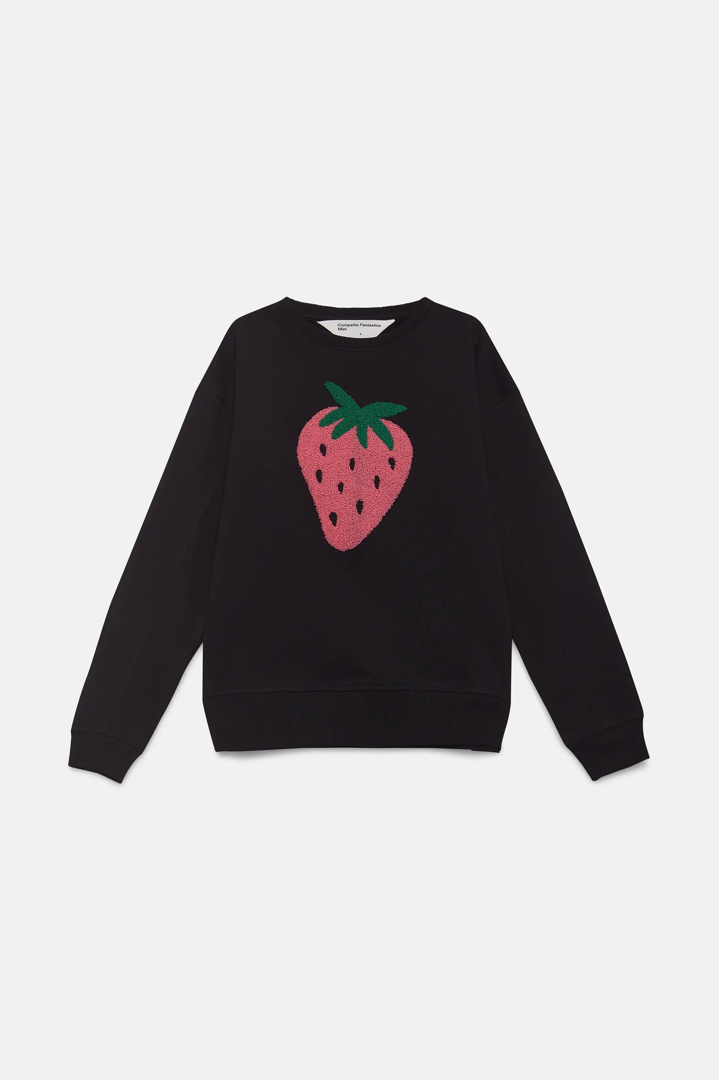Strawberry print unisex sweatshirt