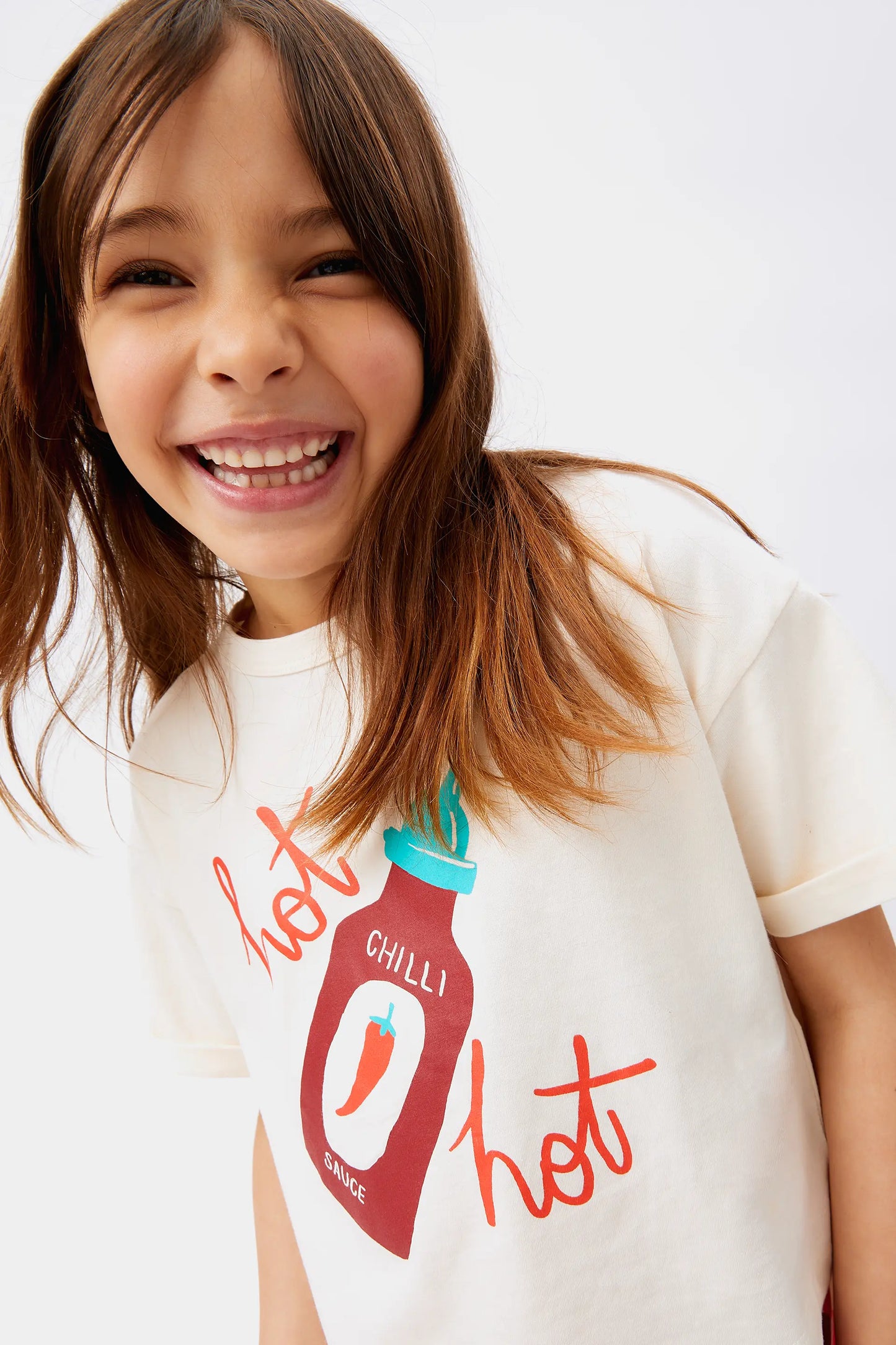 T-shirt unisex con stampa White Chilli