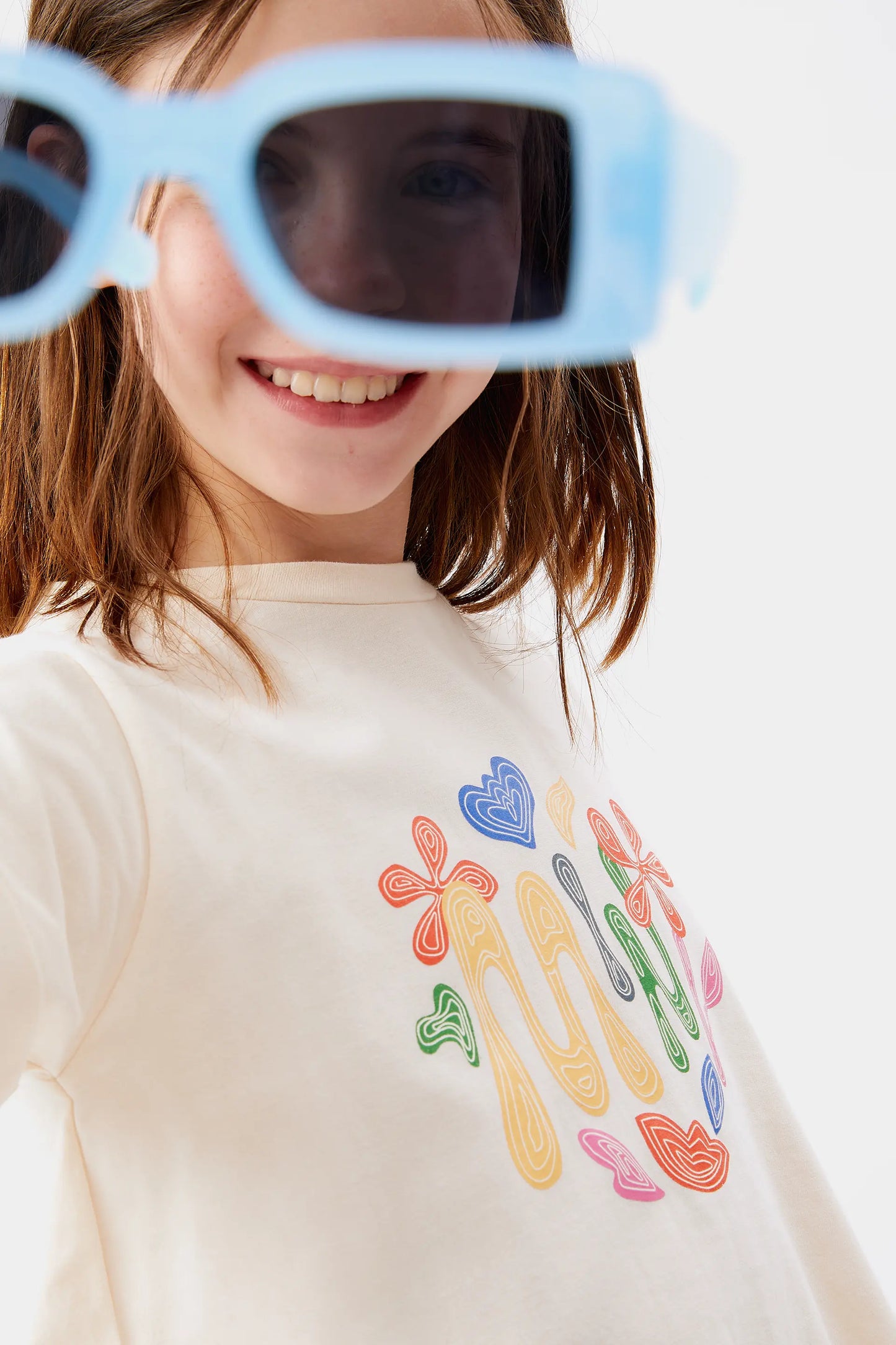 Camiseta unisex print Fantastica blanca