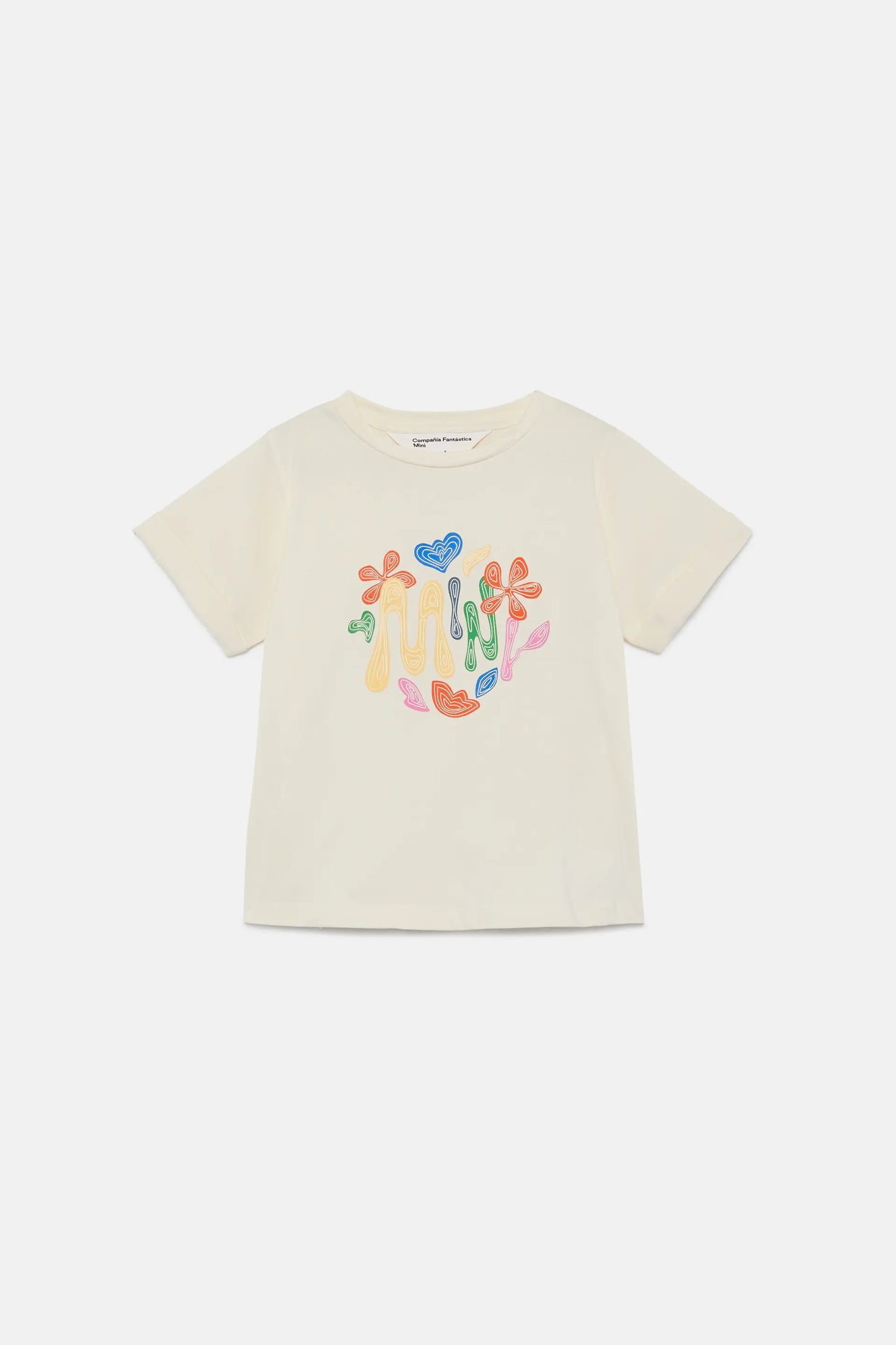 Camiseta unisex print Fantastica blanca